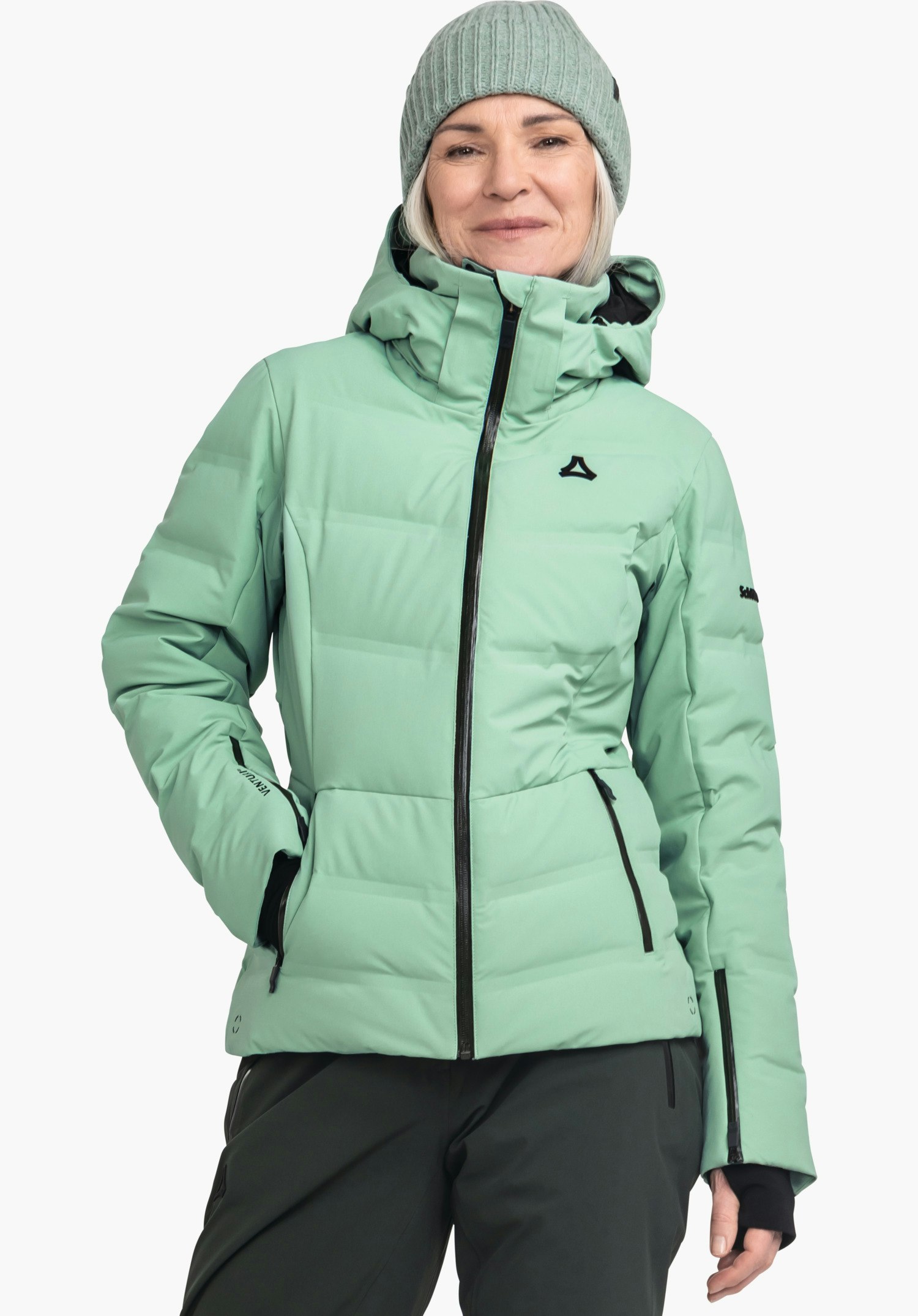 Timeless premium down ski jacket