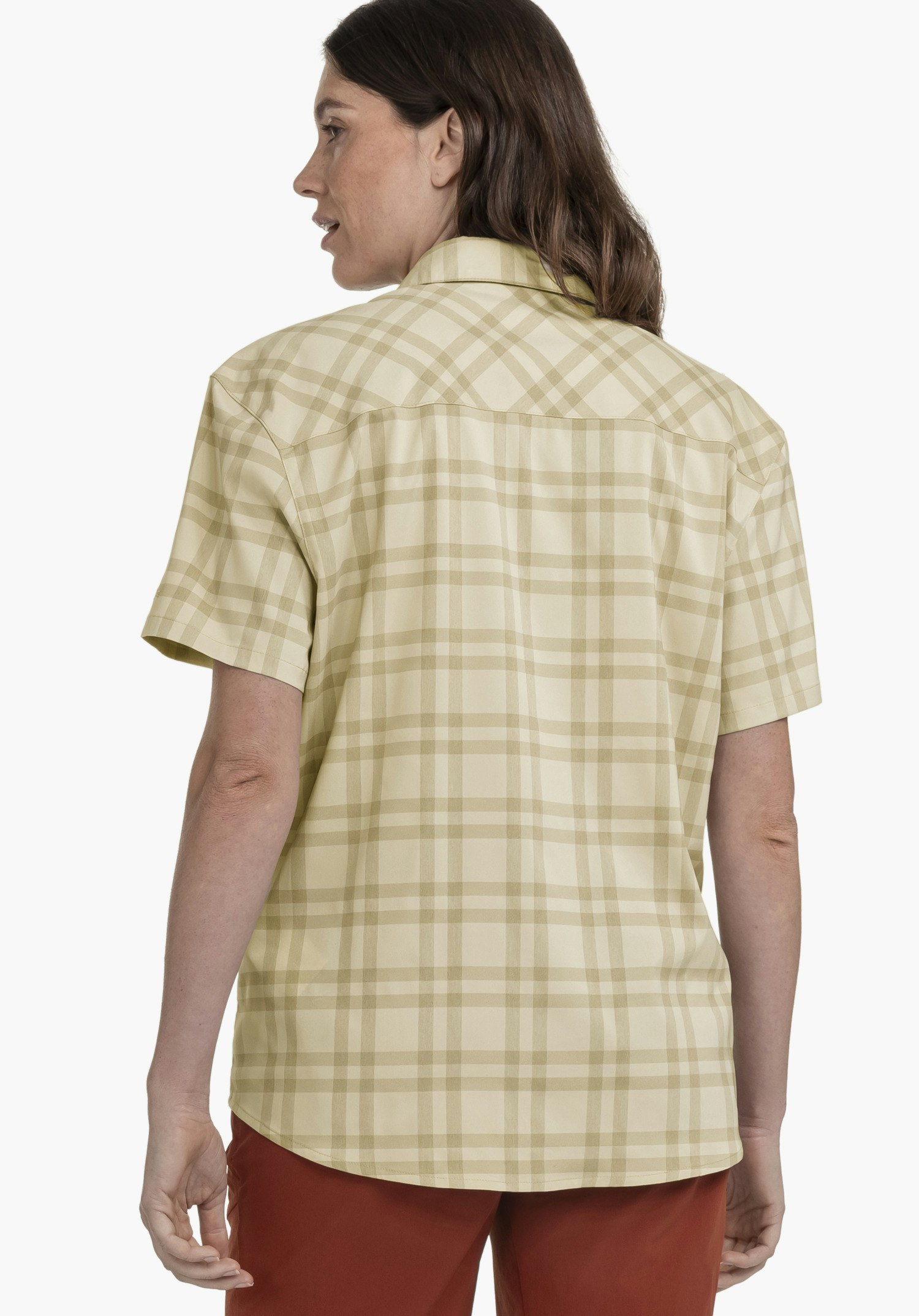 Elastic & odor-inhibiting blouse