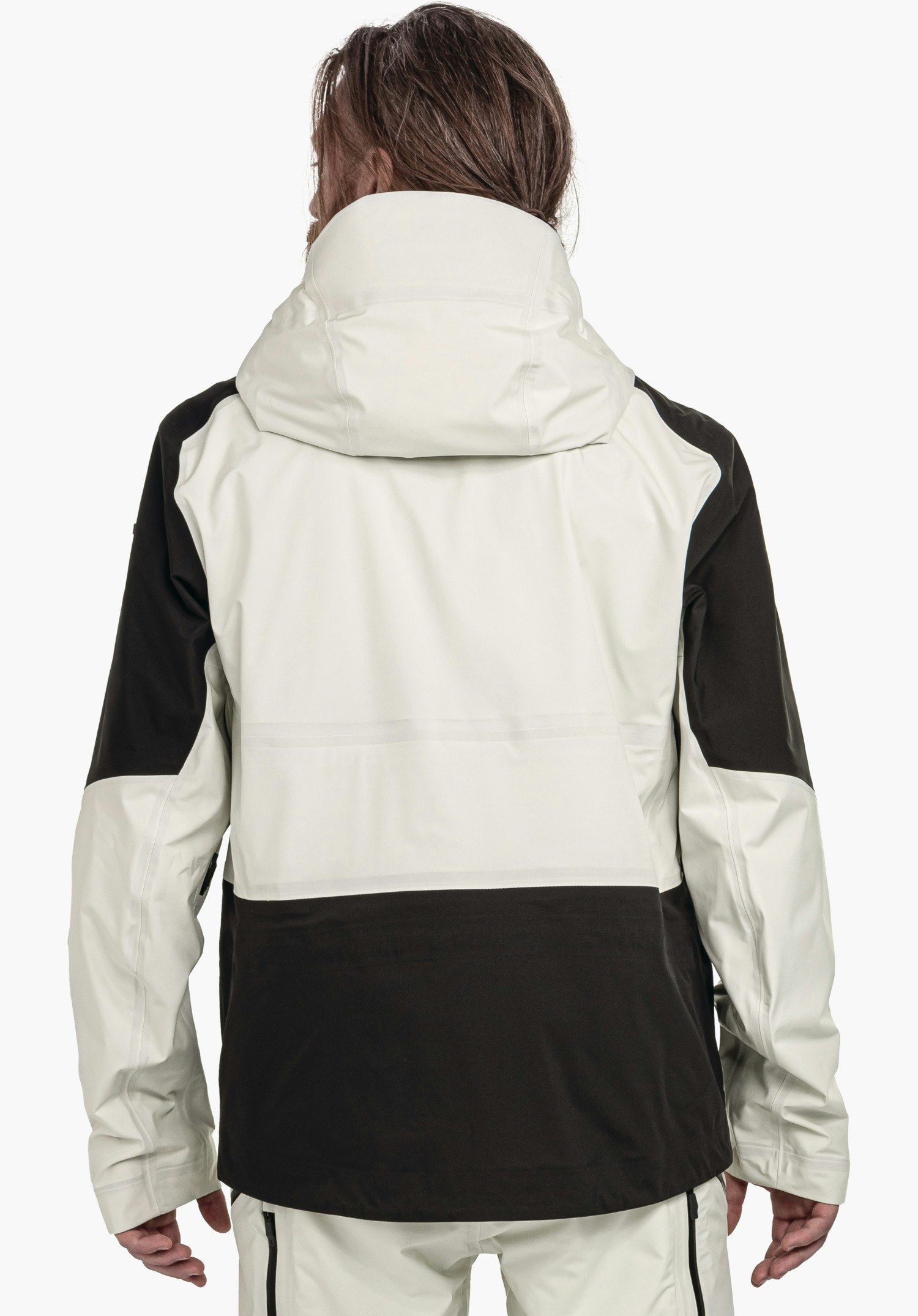 High-tech hardshell jacket with thermal zones