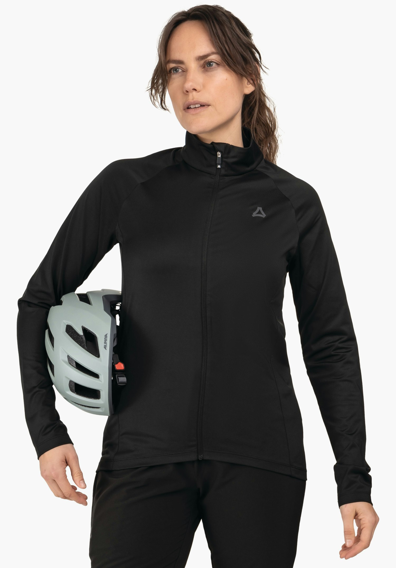 Cycling jersey with 2 back pockets