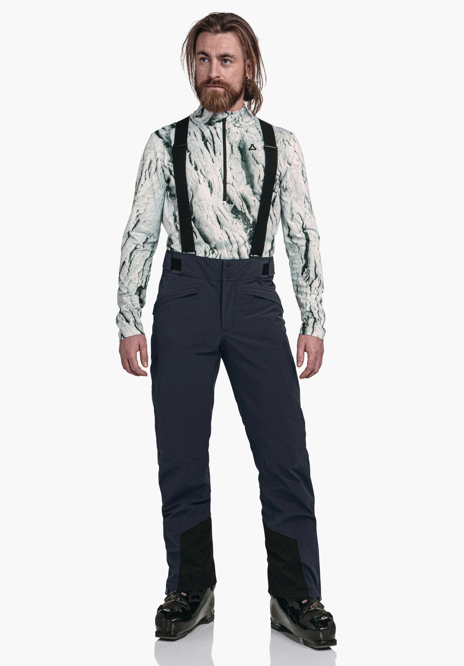 Waterproof sporty performance ski pants