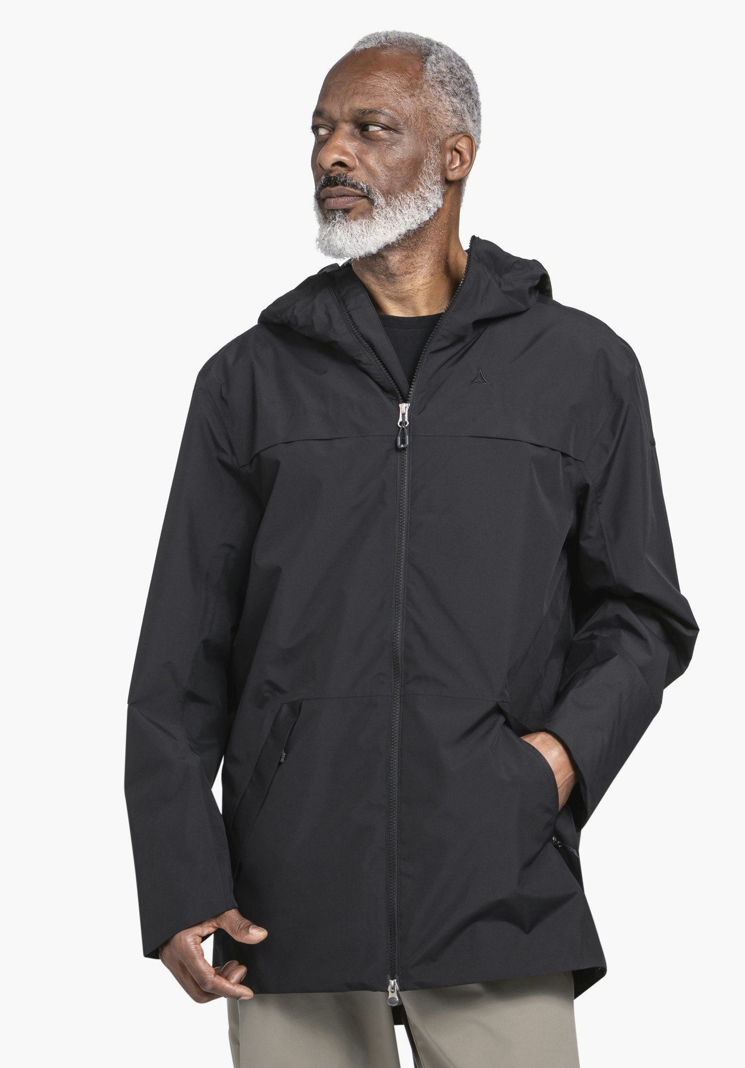 Waterproof rain parka for every day