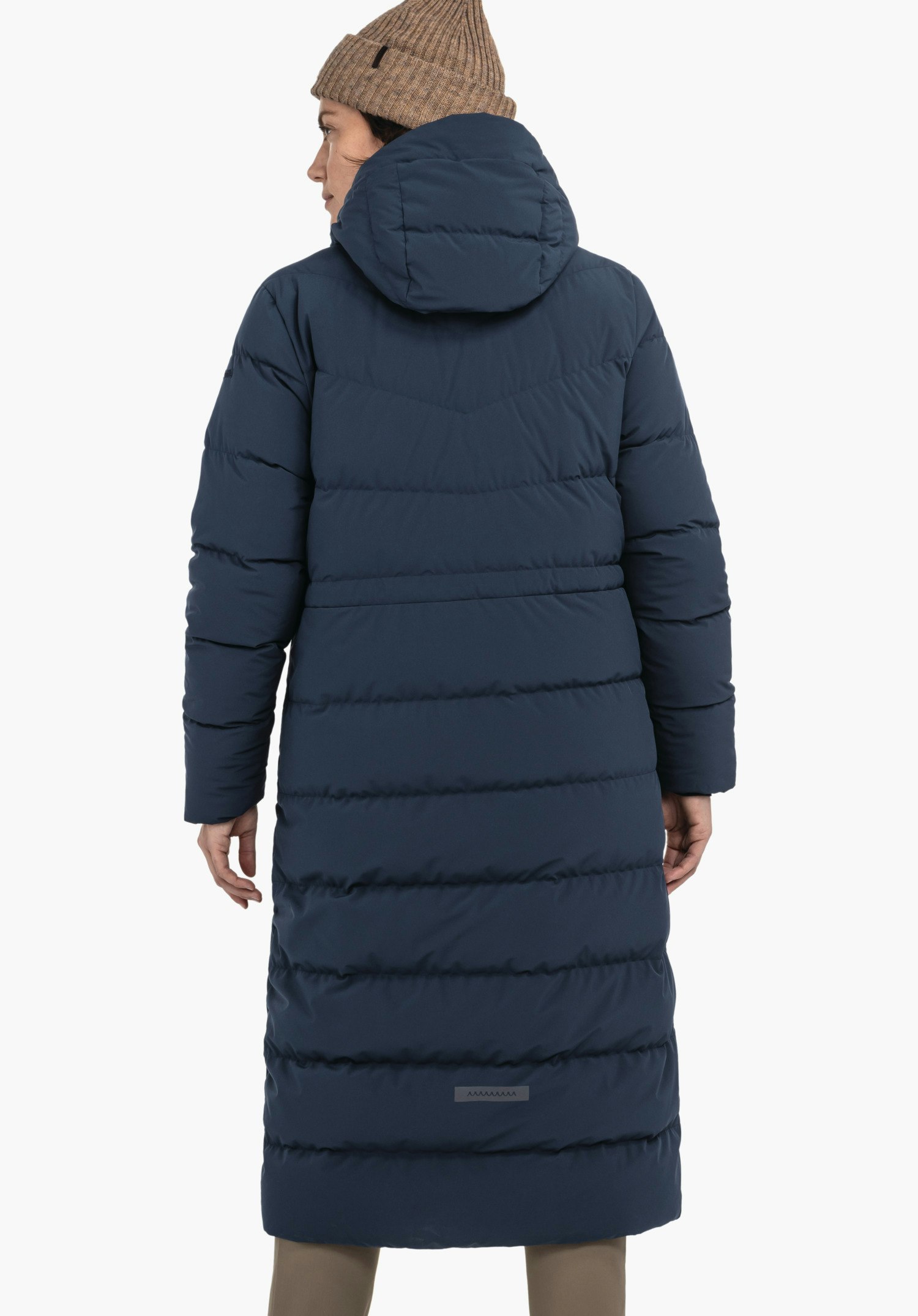 Feel-good down coat made from soft material