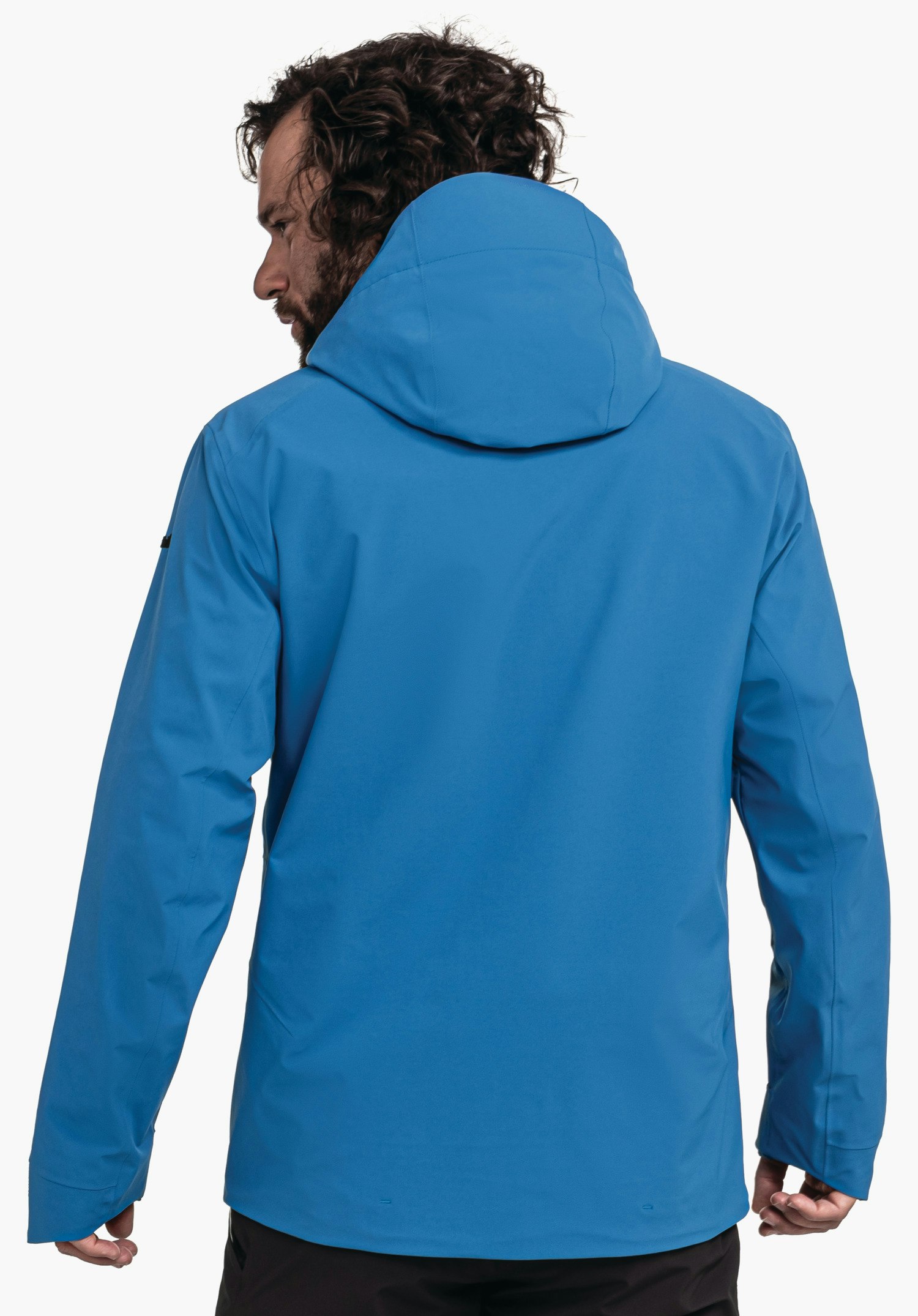 Unpadded layering ski jacket with lining