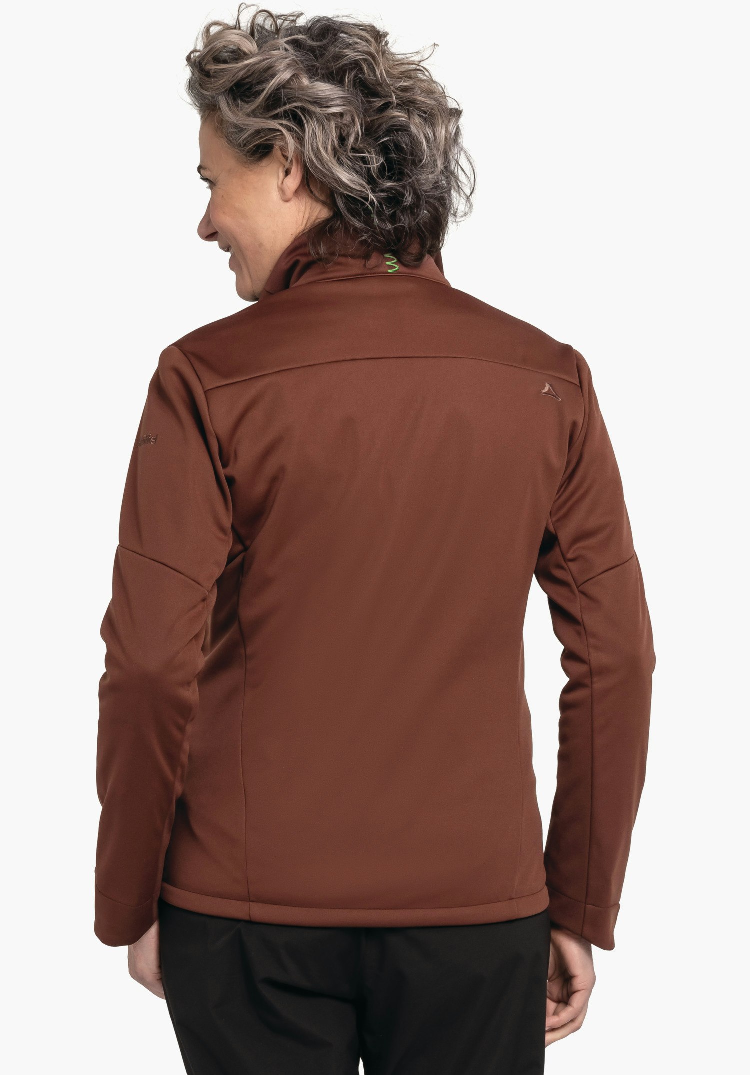 Warming softshell jacket for hiking