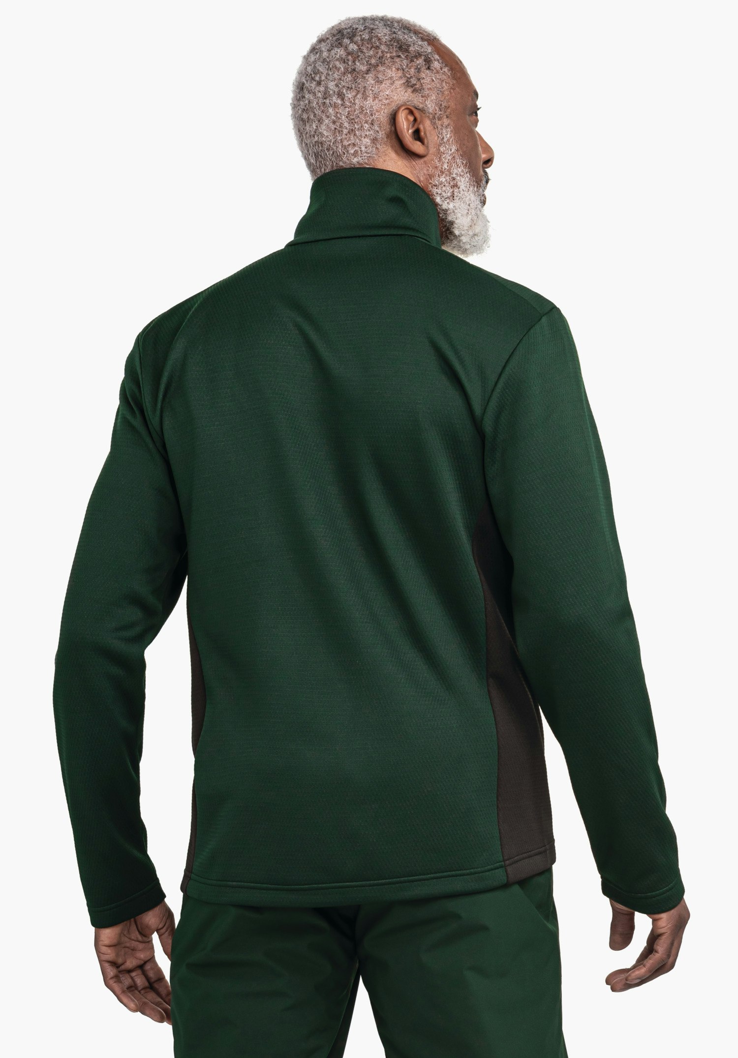 Fleece jacket suitable for everyday wear and skiing