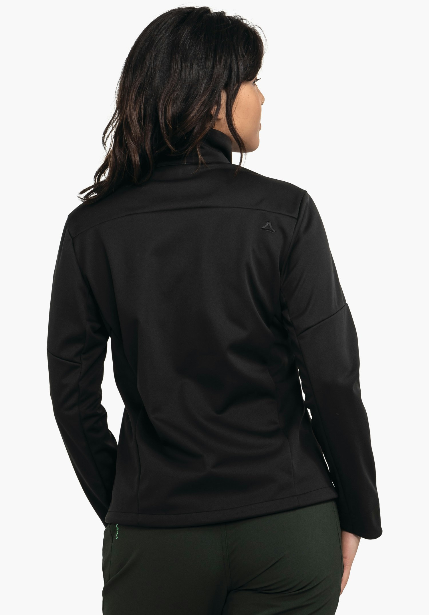 Warming softshell jacket for hiking