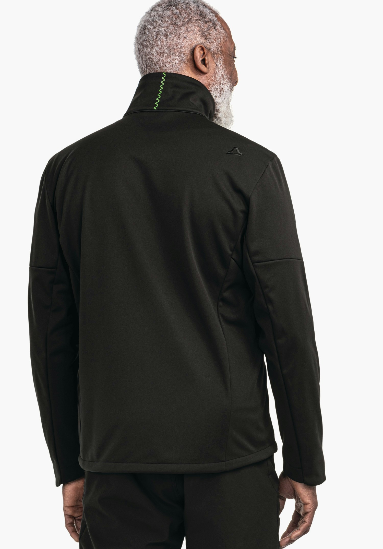 Warming softshell jacket for hiking
