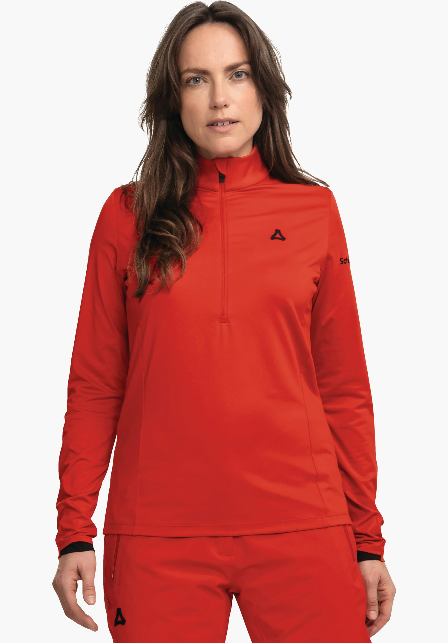 Half-zip longsleeve with sophisticated details