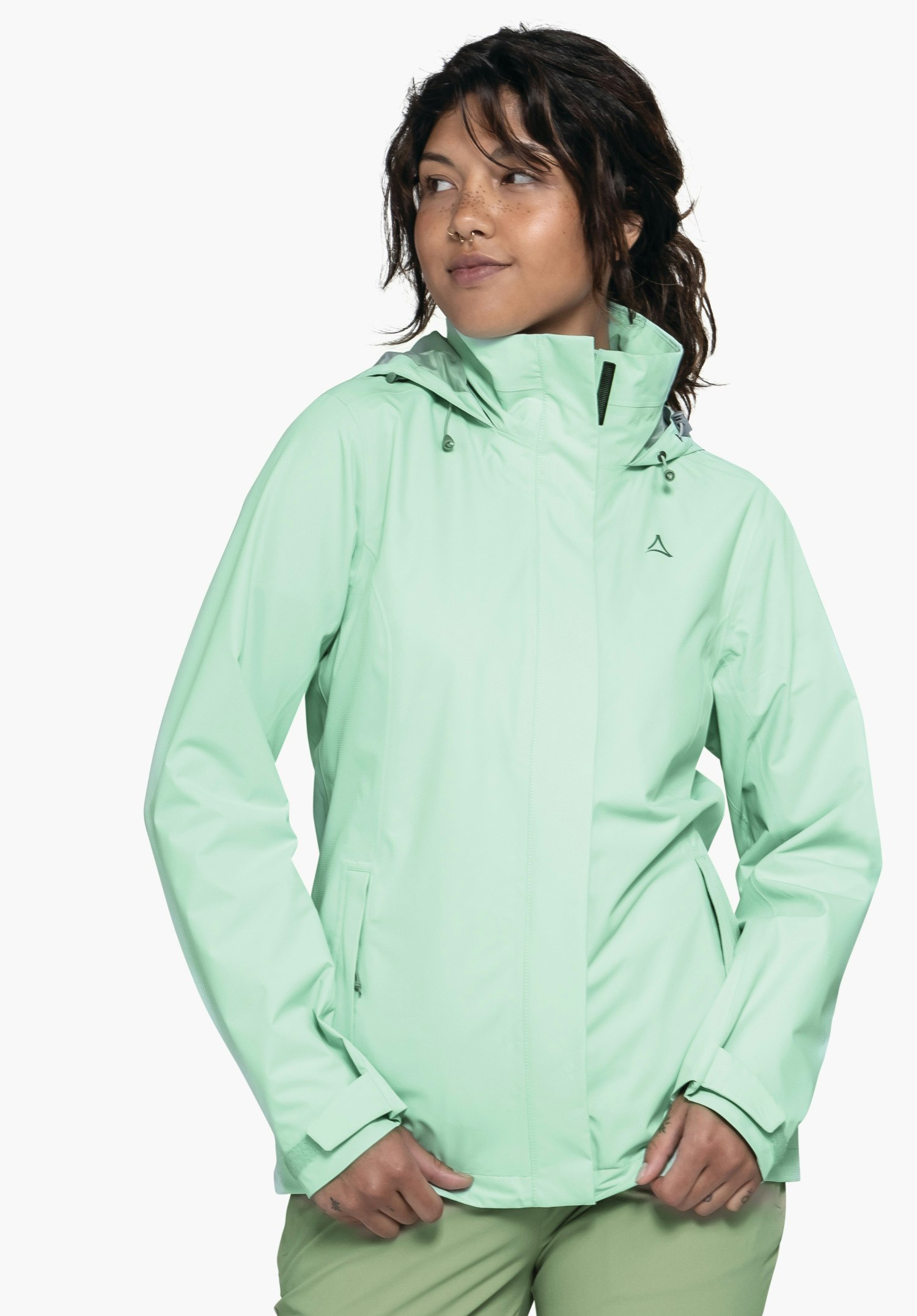 Robust & windproof rain jacket