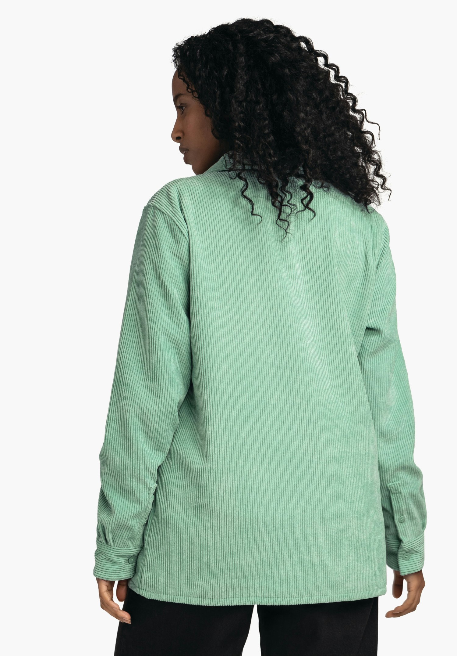 Soft corduroy overshirt