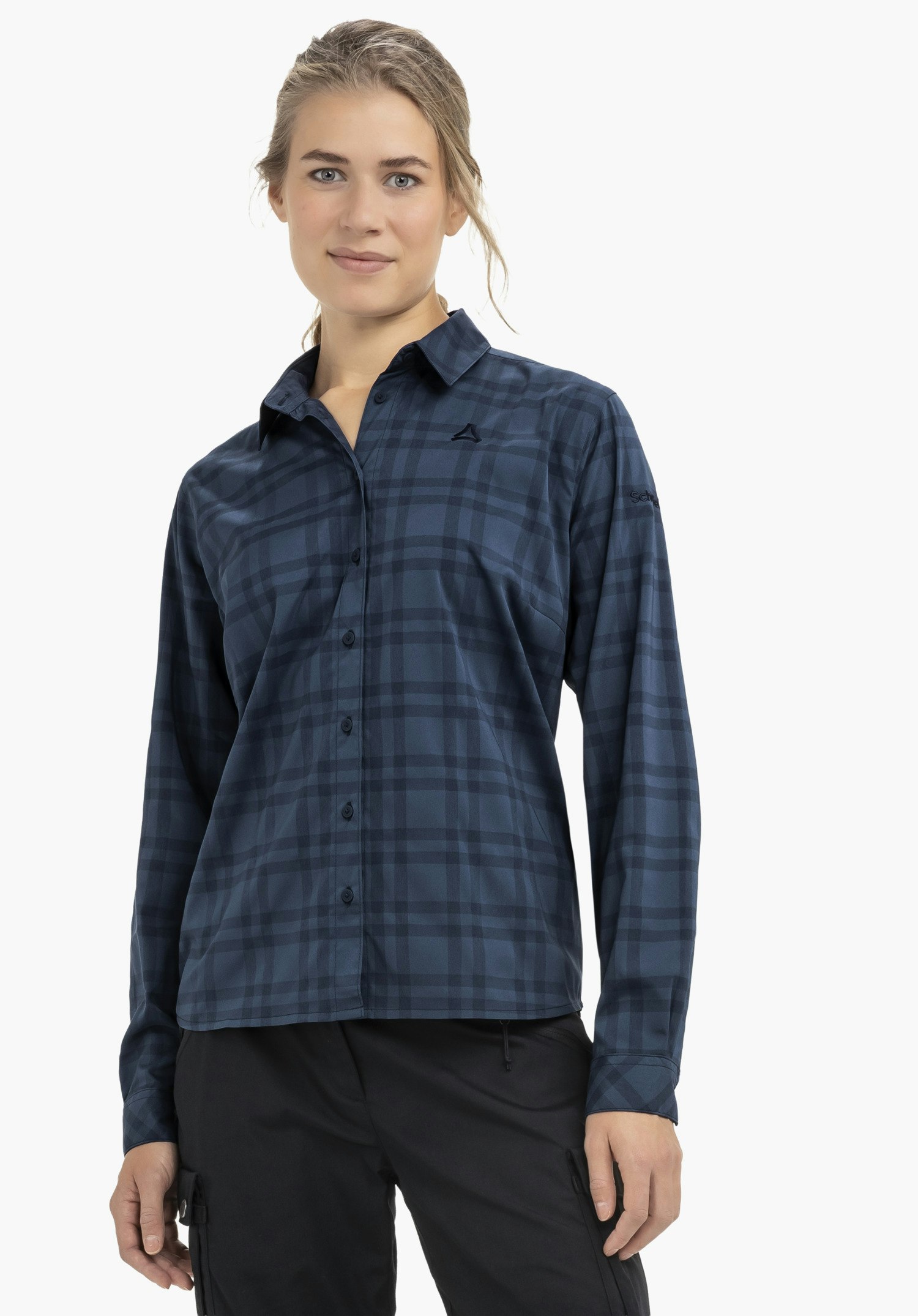 Hiking blouse with UV protection