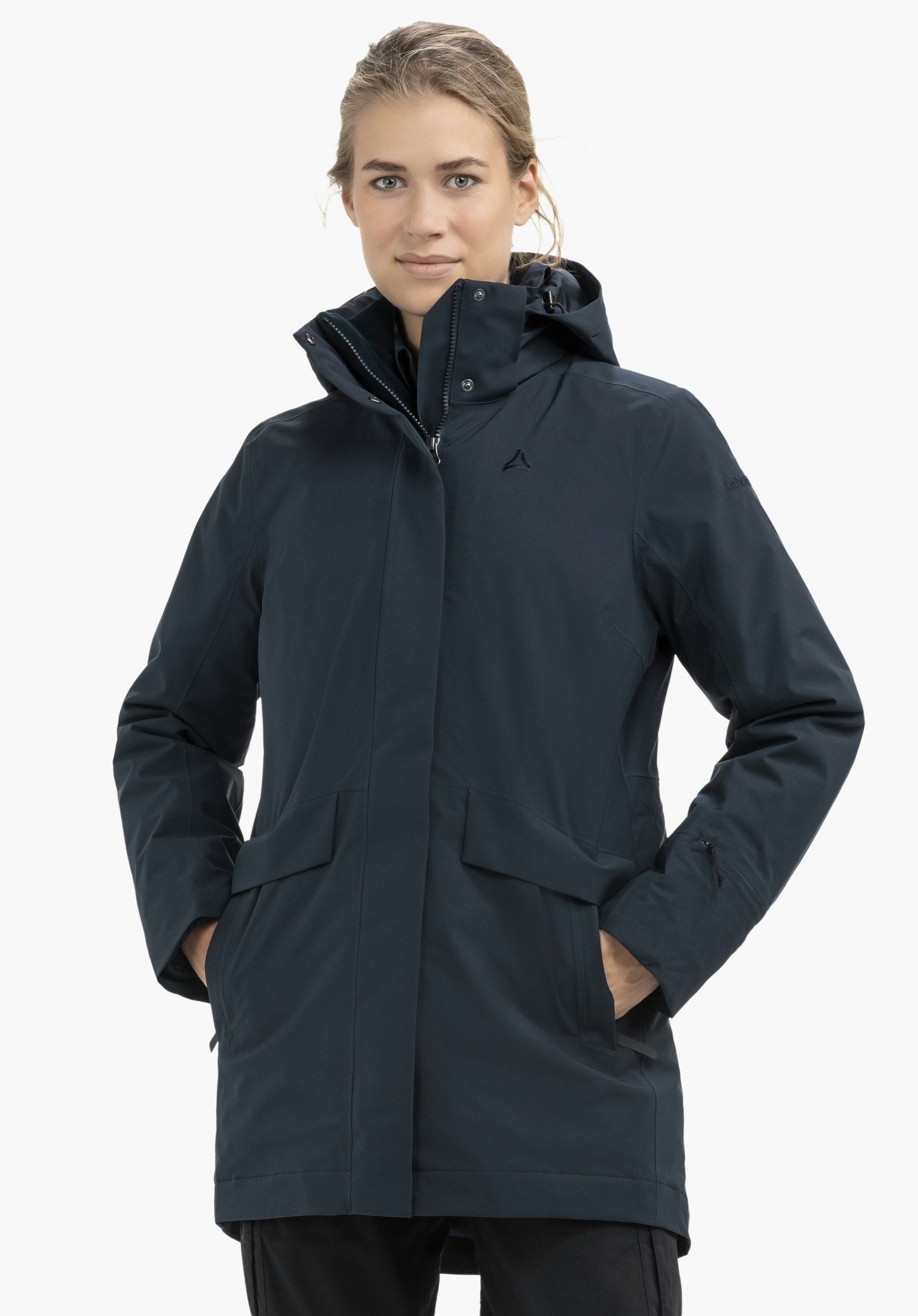 Waterproof 3in1 parka with quilted jacket