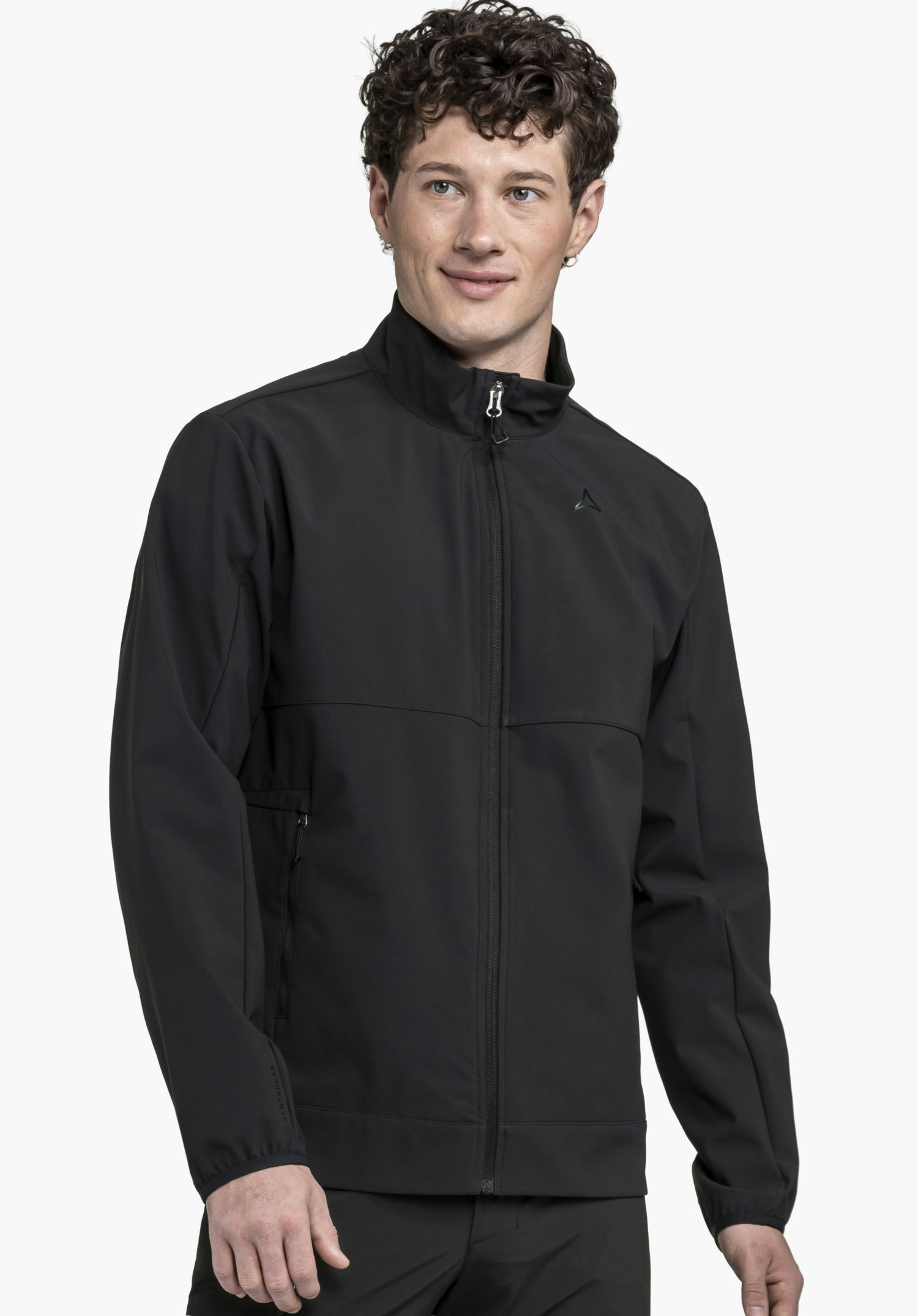 VENTURI® softshell jacket with stand-up collar