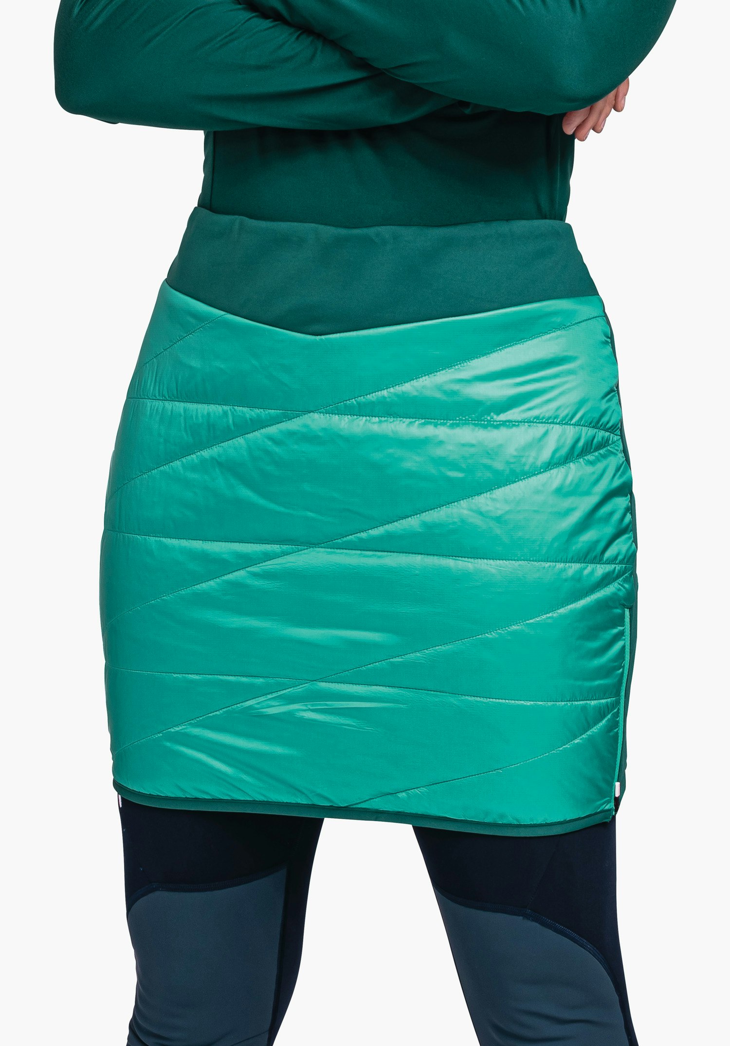 Thermal skirt with sustainable padding