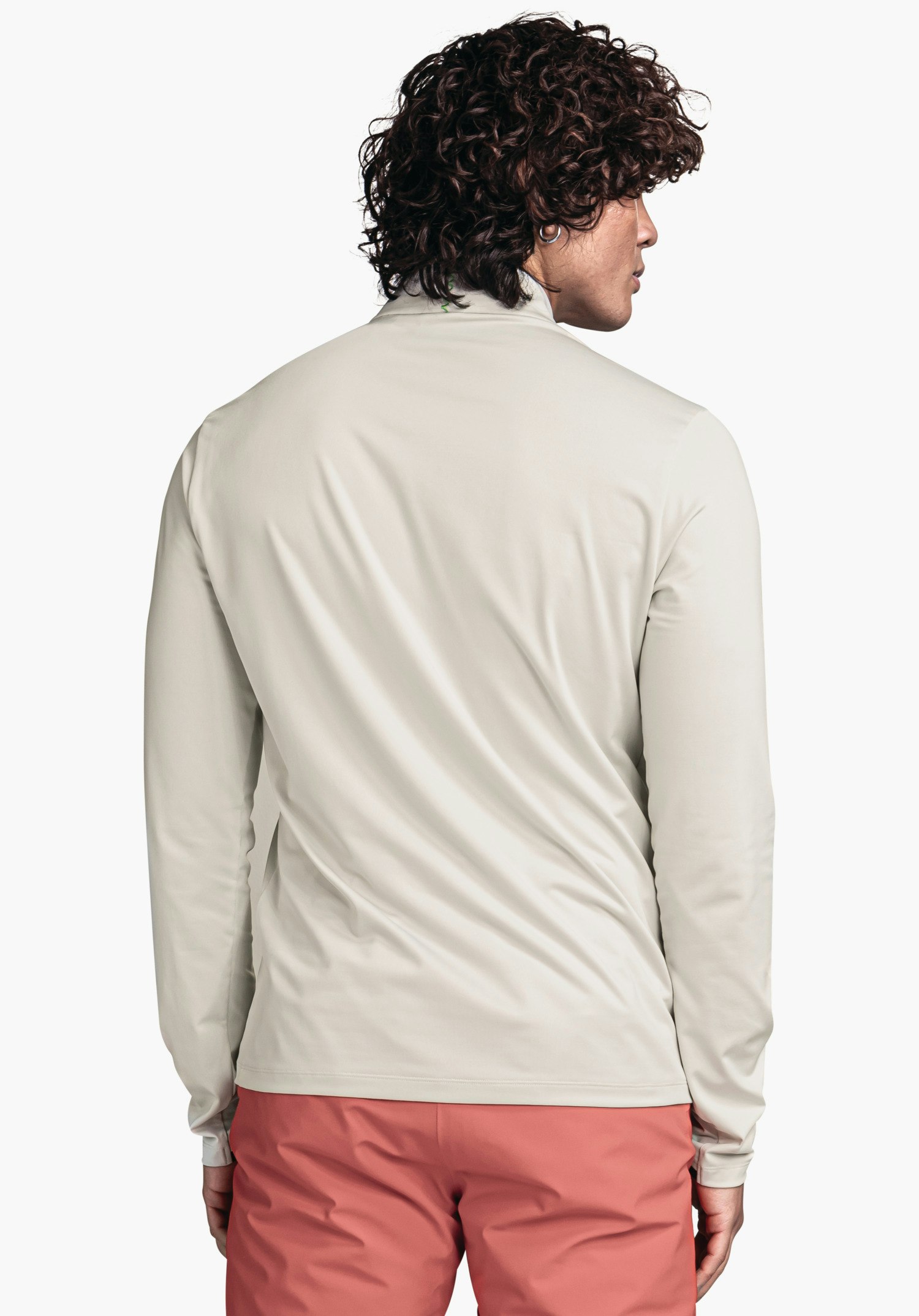 Half-zip longsleeve with sophisticated details