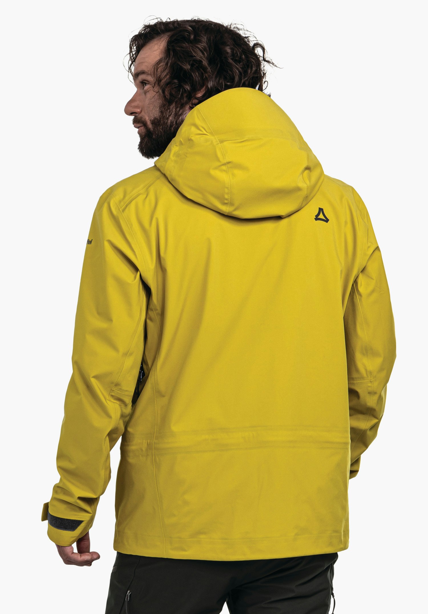 Highly breathable ski touring jacket
