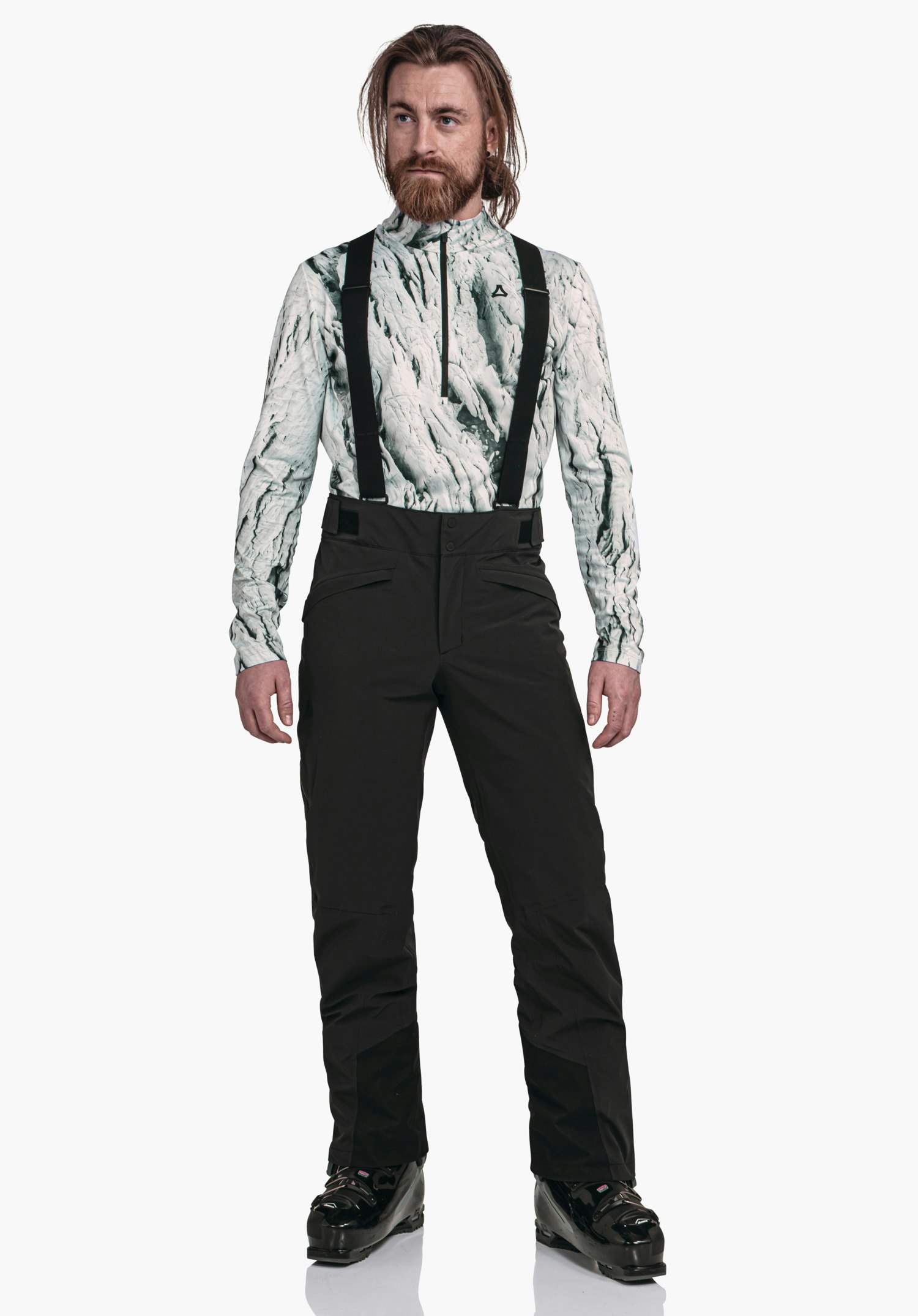 Waterproof sporty performance ski pants