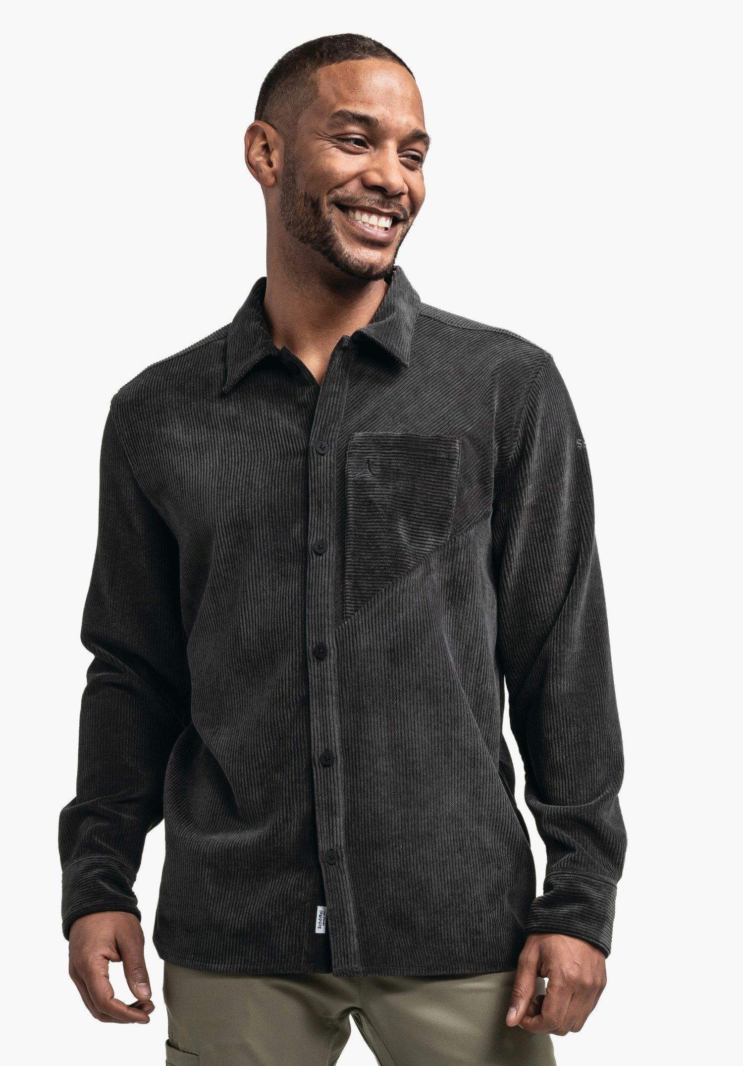 Soft corduroy overshirt