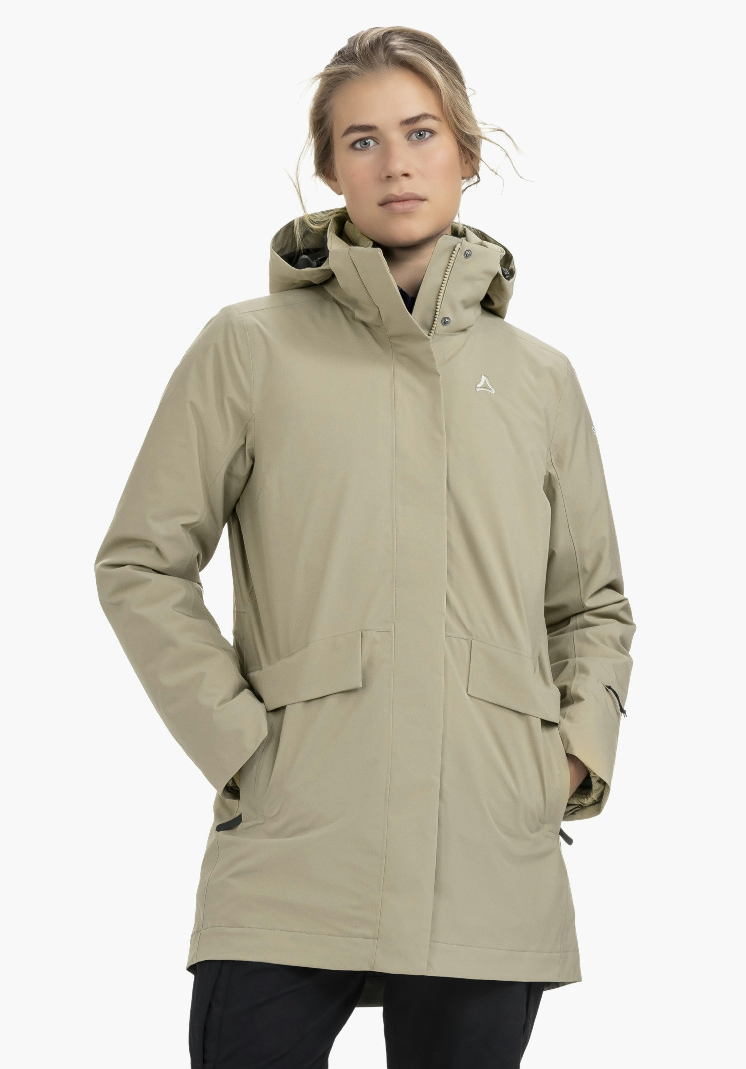 Waterproof 3in1 parka with quilted jacket