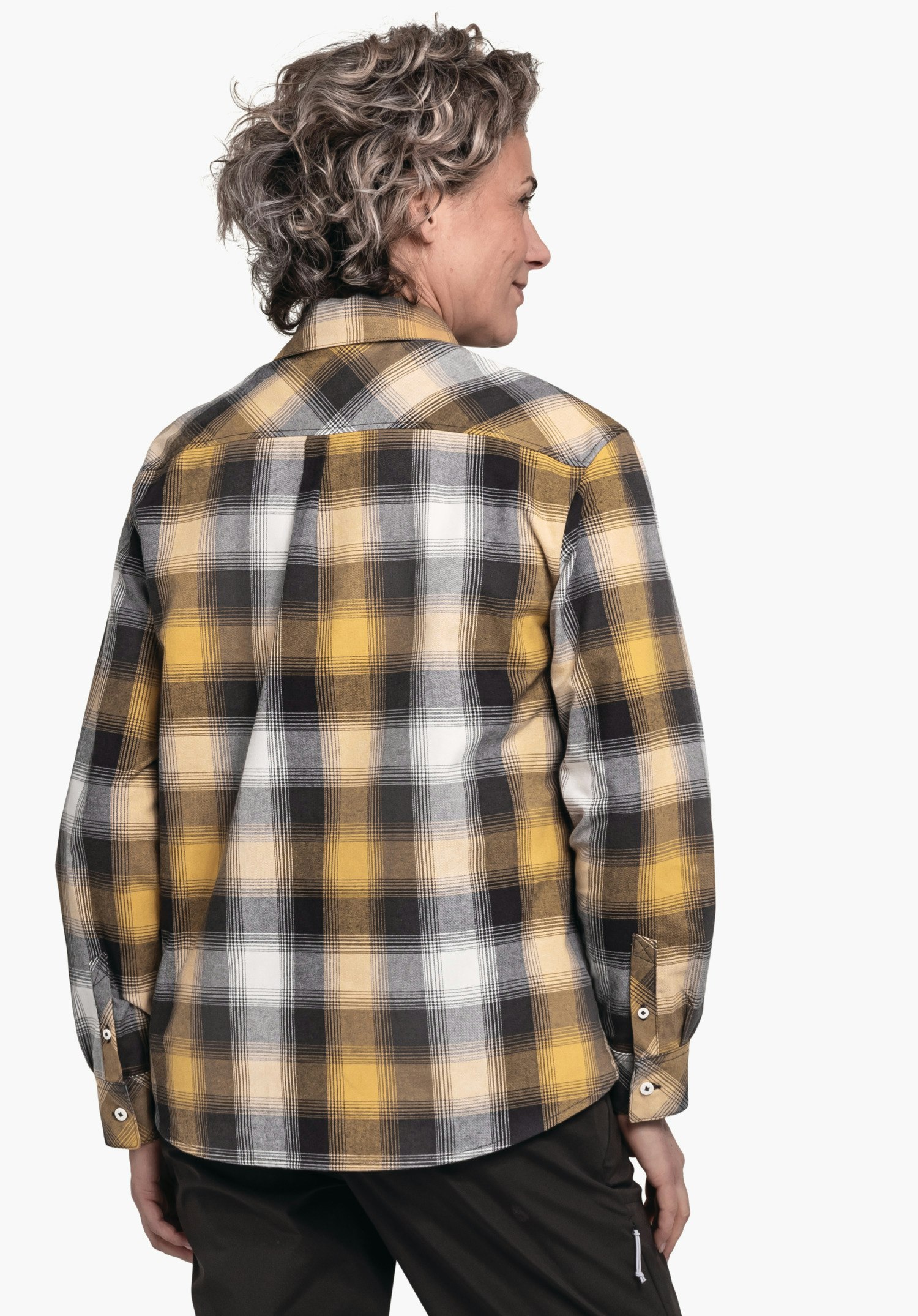 Hiking blouse with roll up sleeves