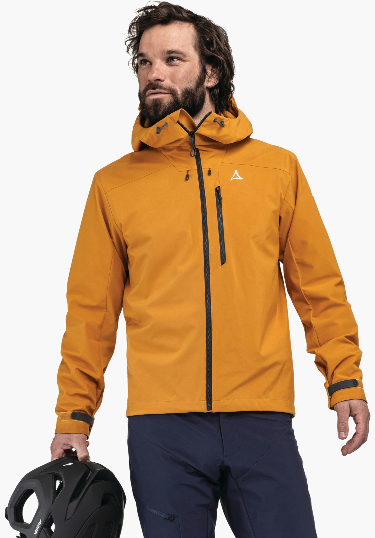 Water repellent MTB hybrid jacket