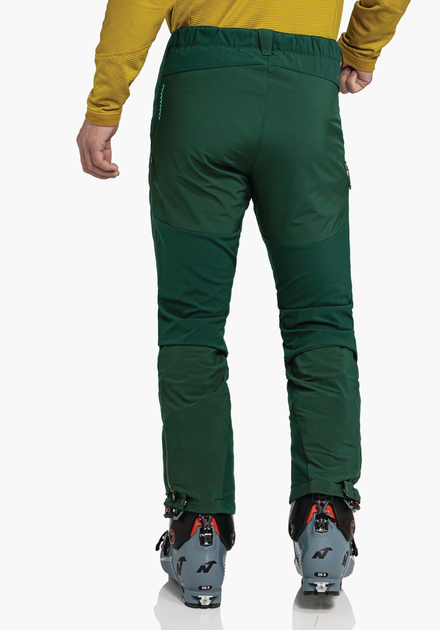 Breathable ski touring softshell pants