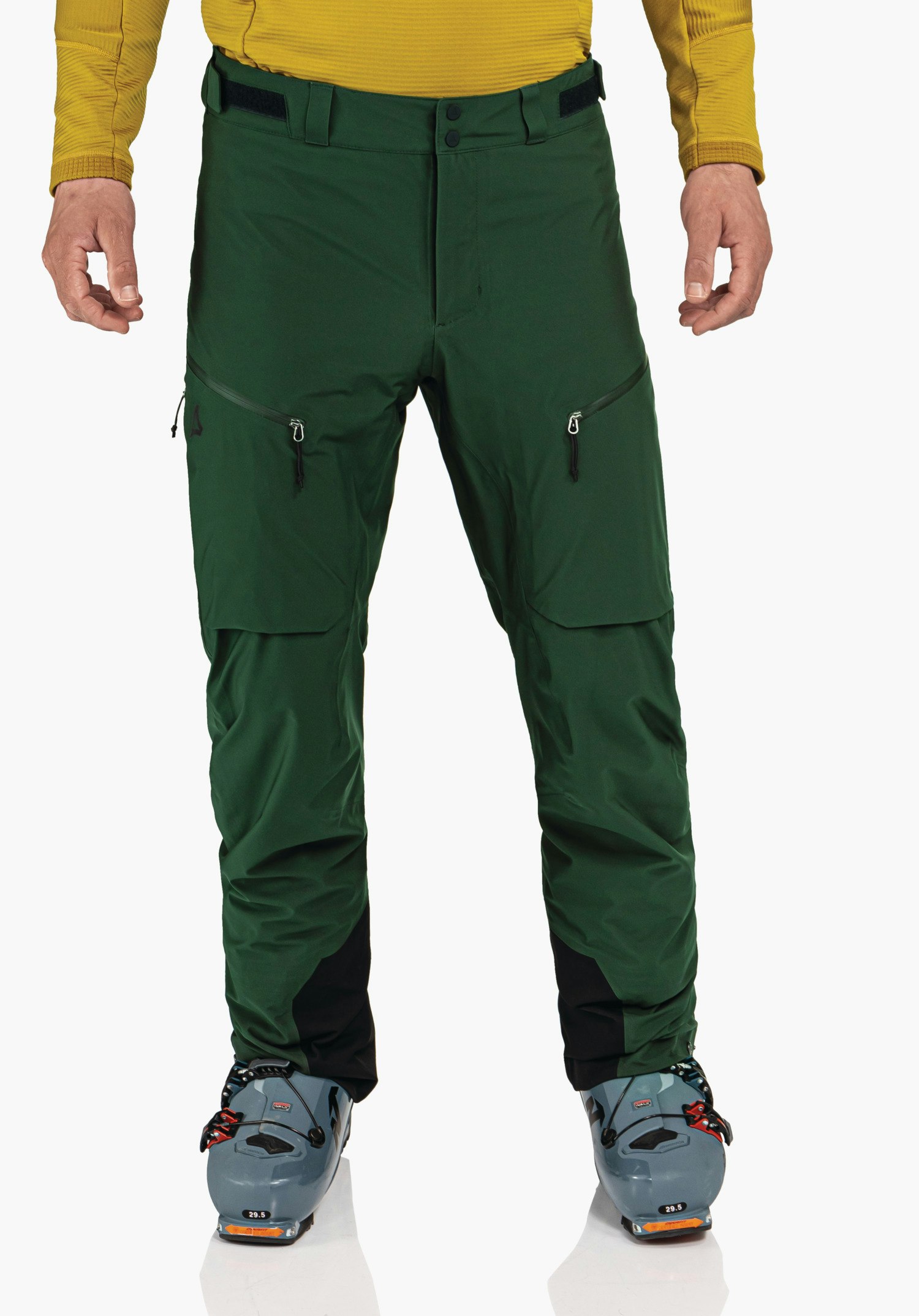 Highly breathable ski touring pants