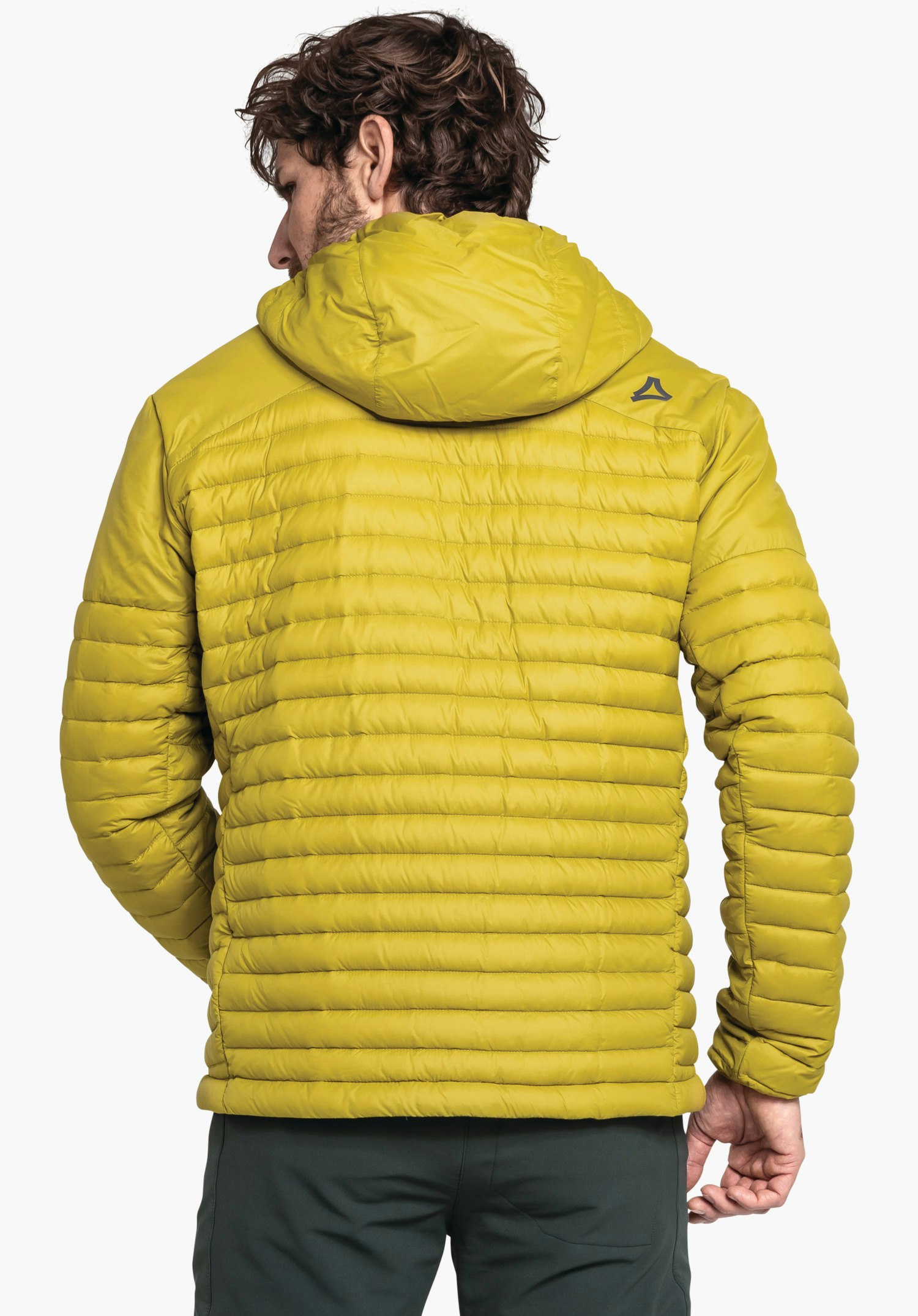 Down jacket for sporty hikes