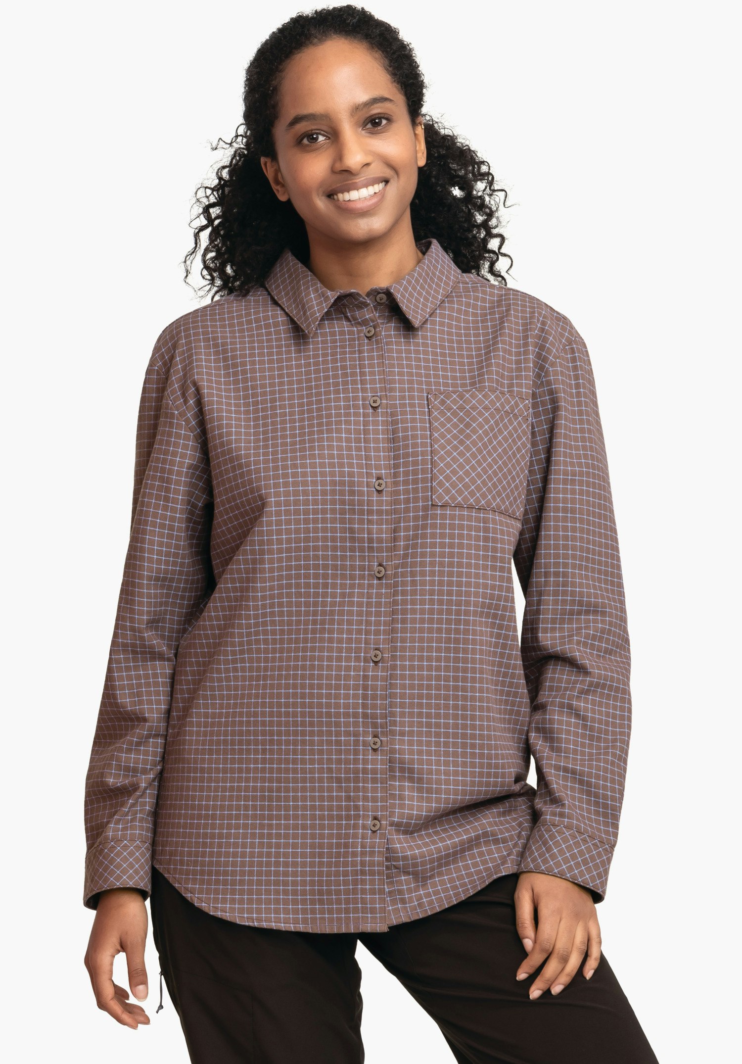 Warming & comfortable hiking blouse