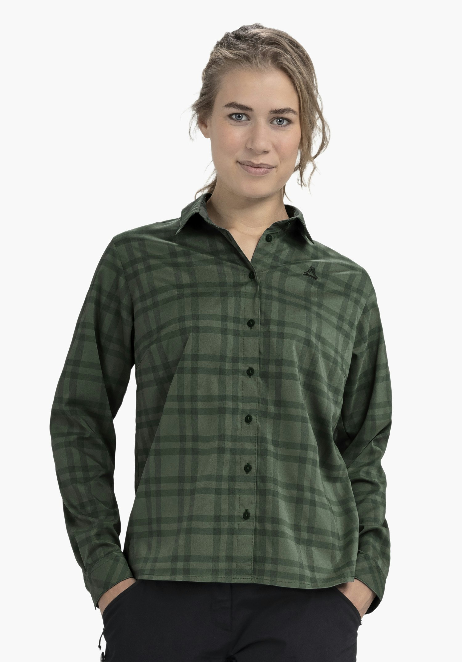 Hiking blouse with UV protection