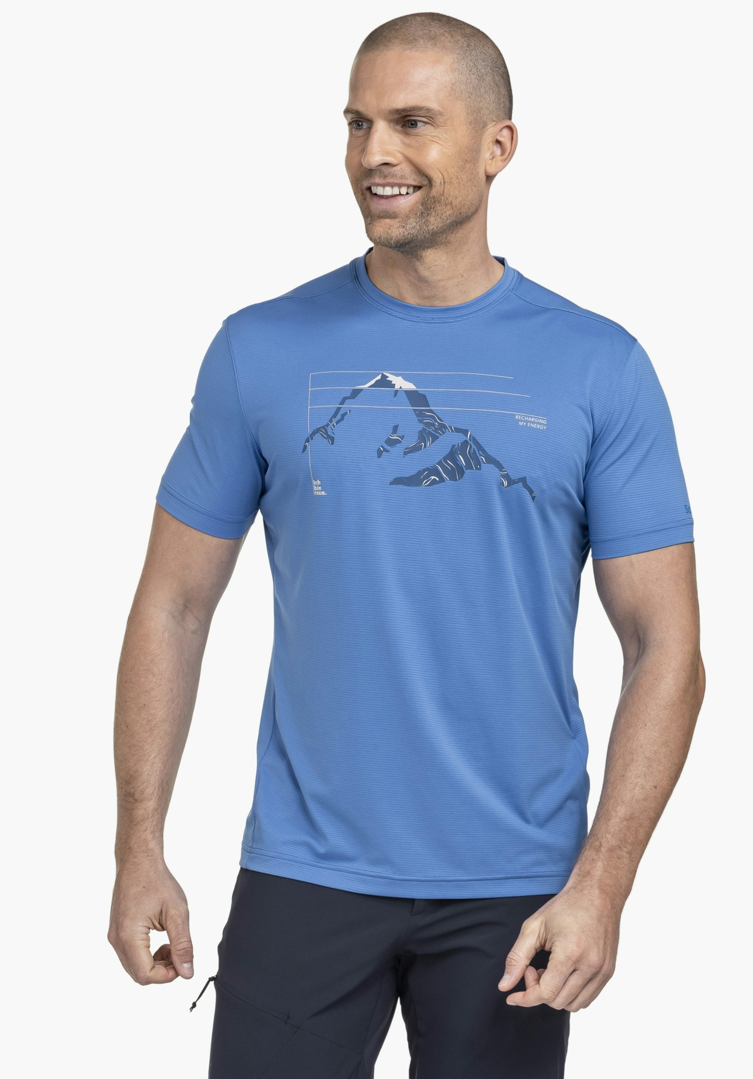 Environmentally friendly t shirt for hiking