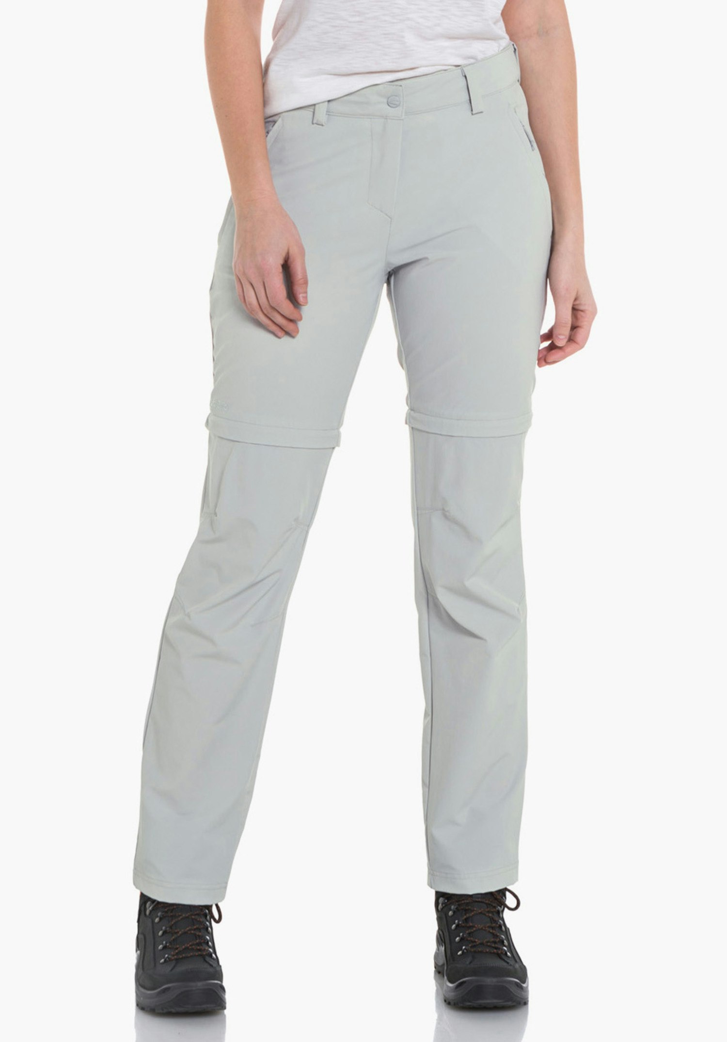 Lightweight hiking pants with zip-off function