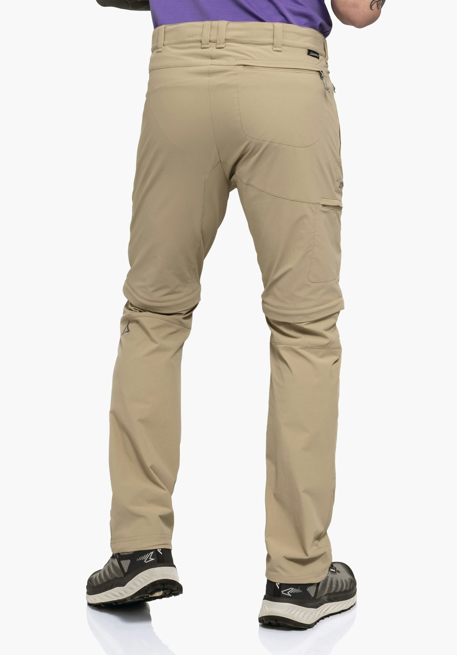 Quick-drying zip-off hiking pants