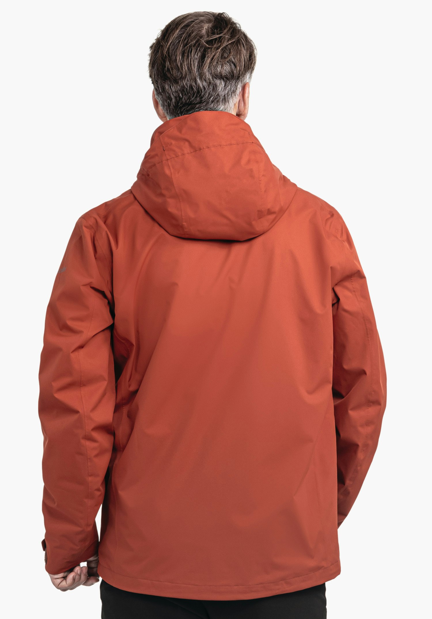 Robust, wind- and waterproof rain jacket