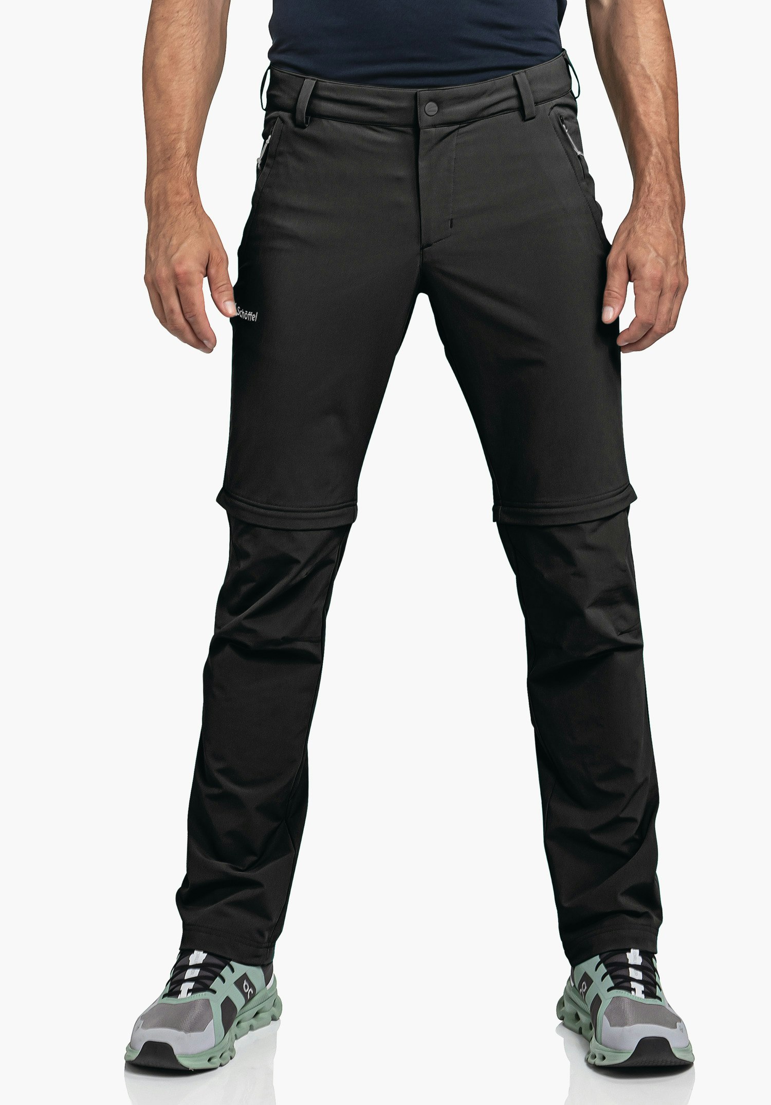 Hiking pants zip-off to Bermudas