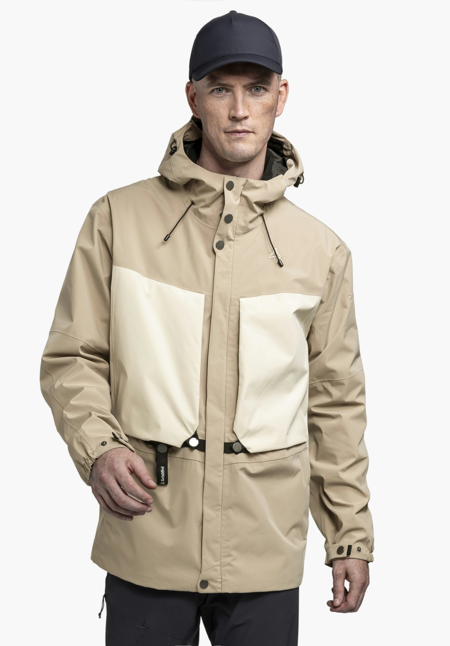 Trekking jacket with performance membrane