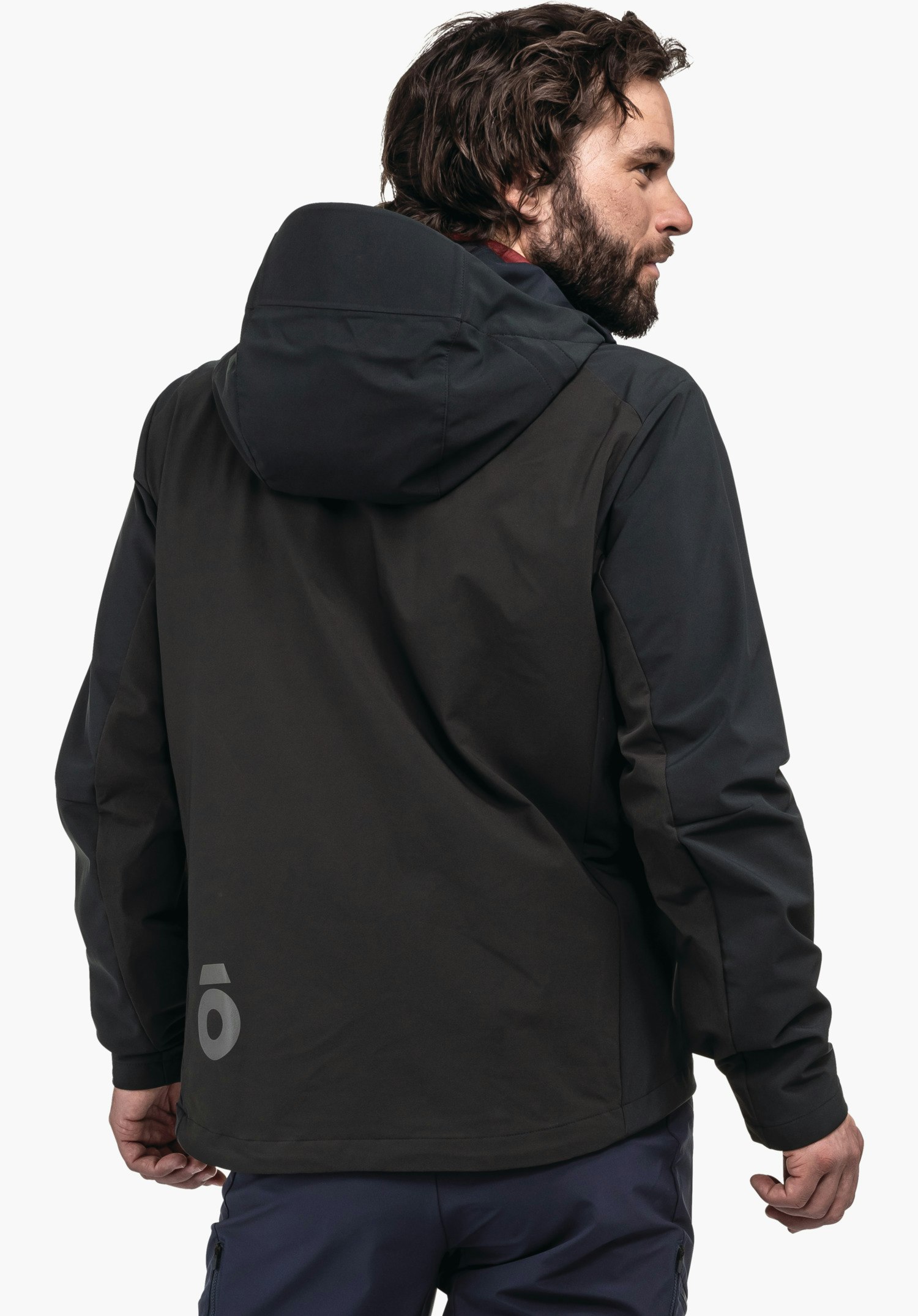 Water repellent MTB hybrid jacket
