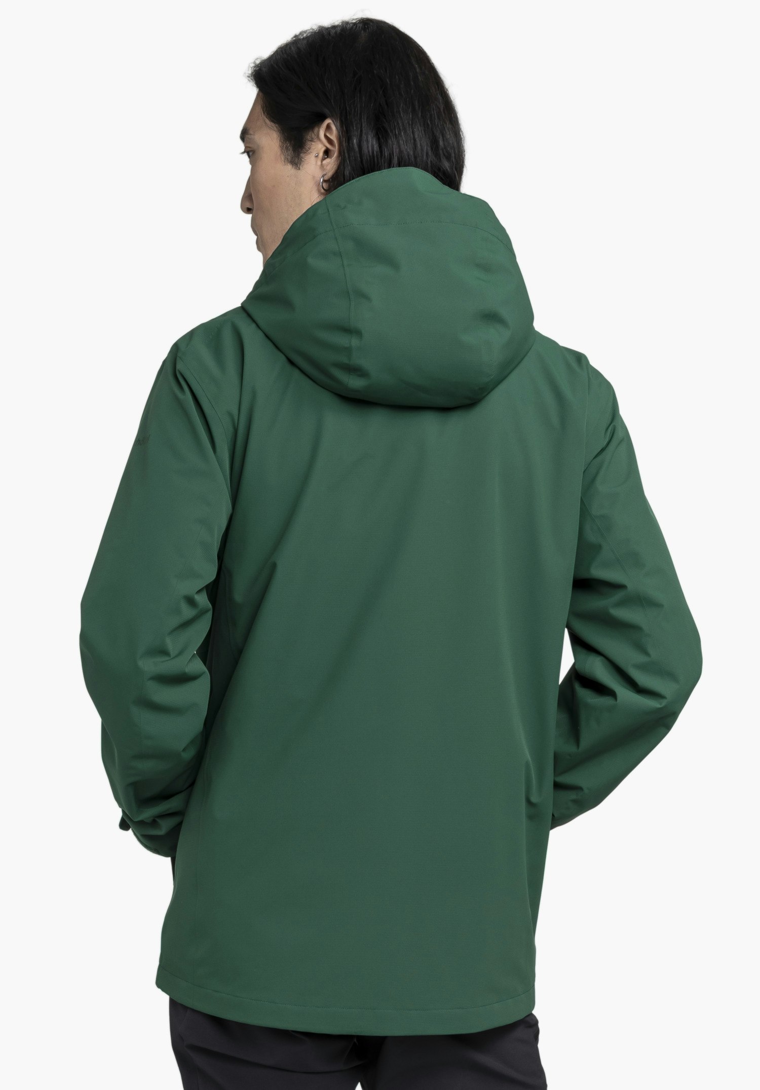 Robust, wind- and waterproof rain jacket