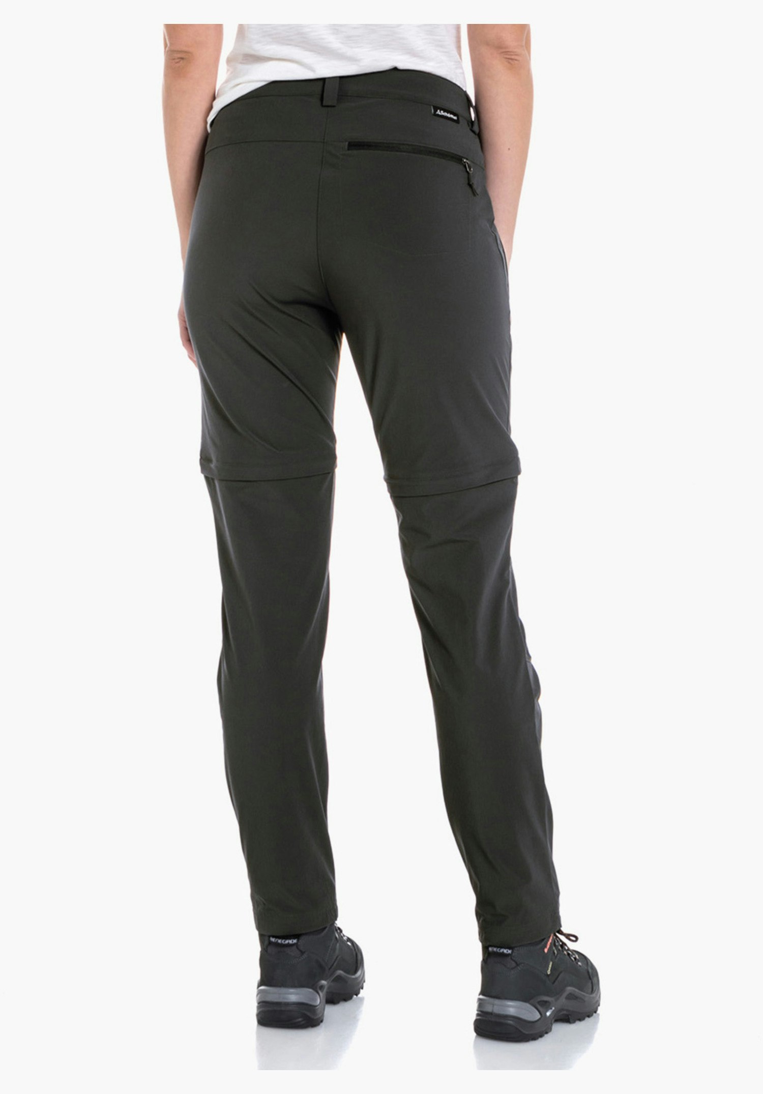 Lightweight hiking pants with zip-off function