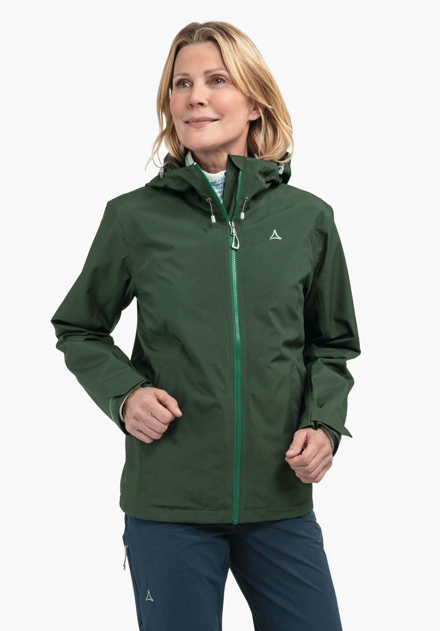 Absolutely waterproof ZipIn! hiking jacket