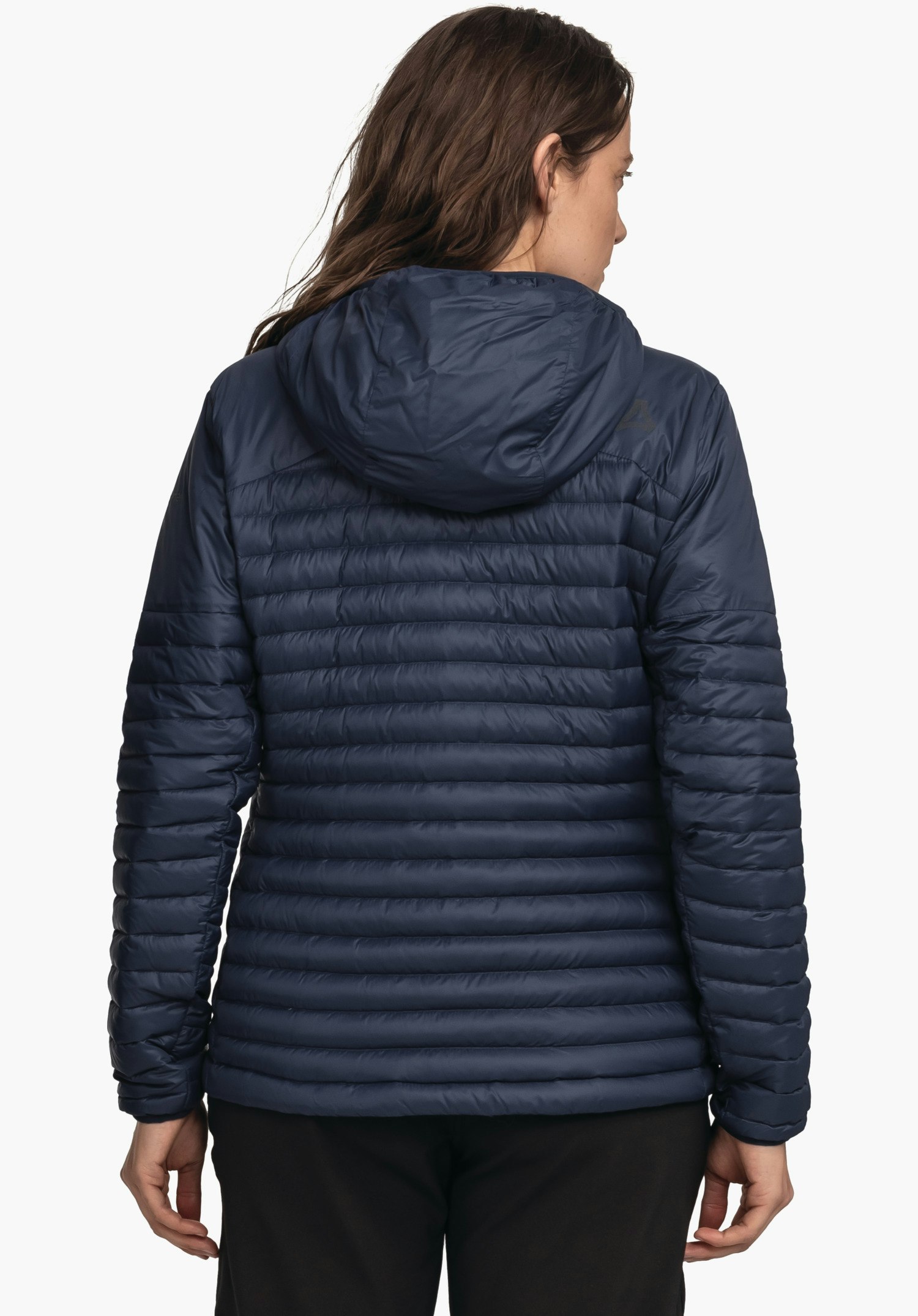 Down jacket for sporty hikes