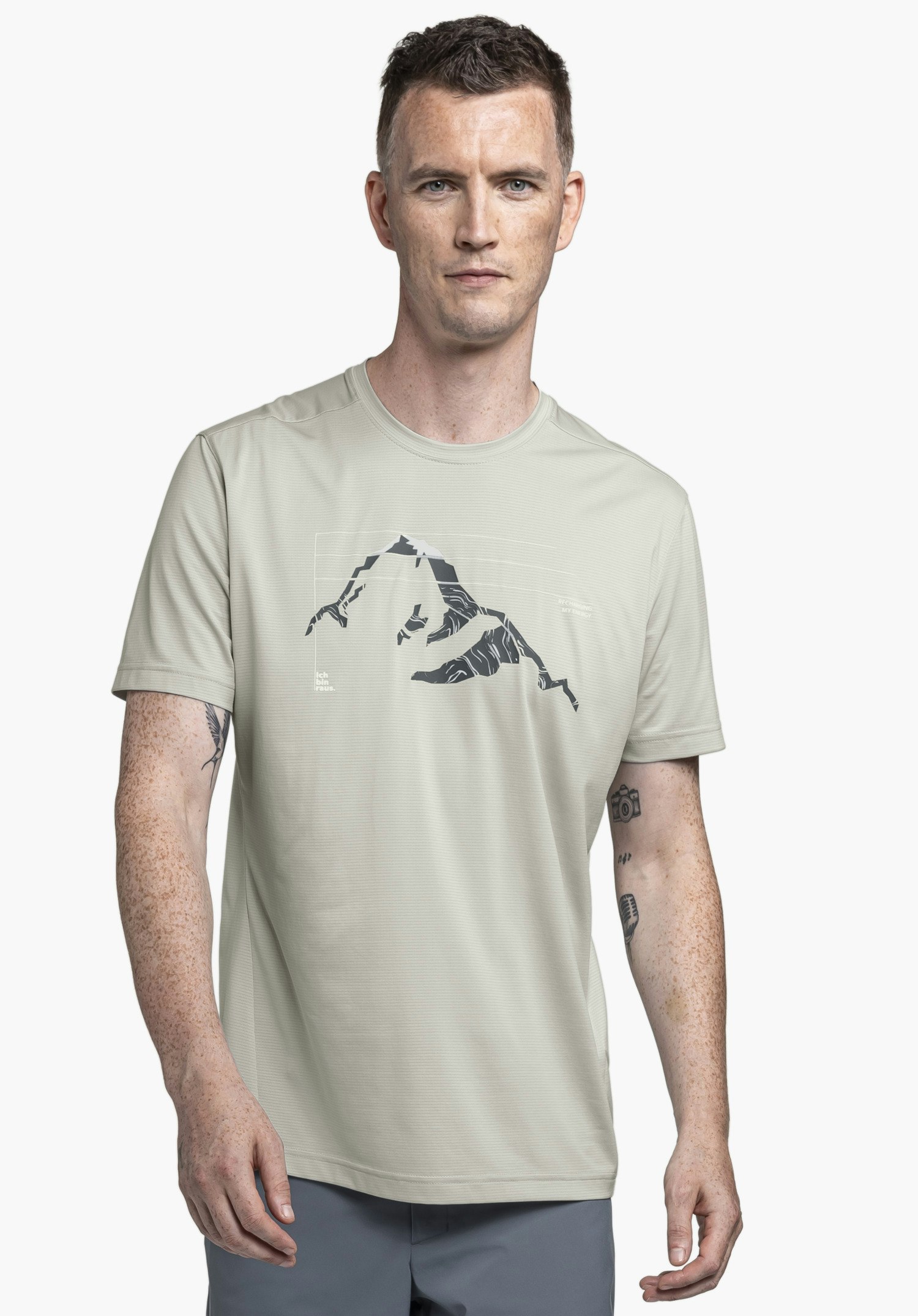 Environmentally friendly t shirt for hiking