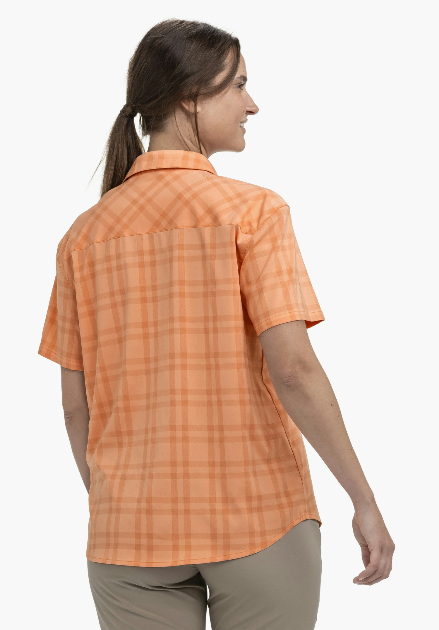 Elastic & odor-inhibiting blouse