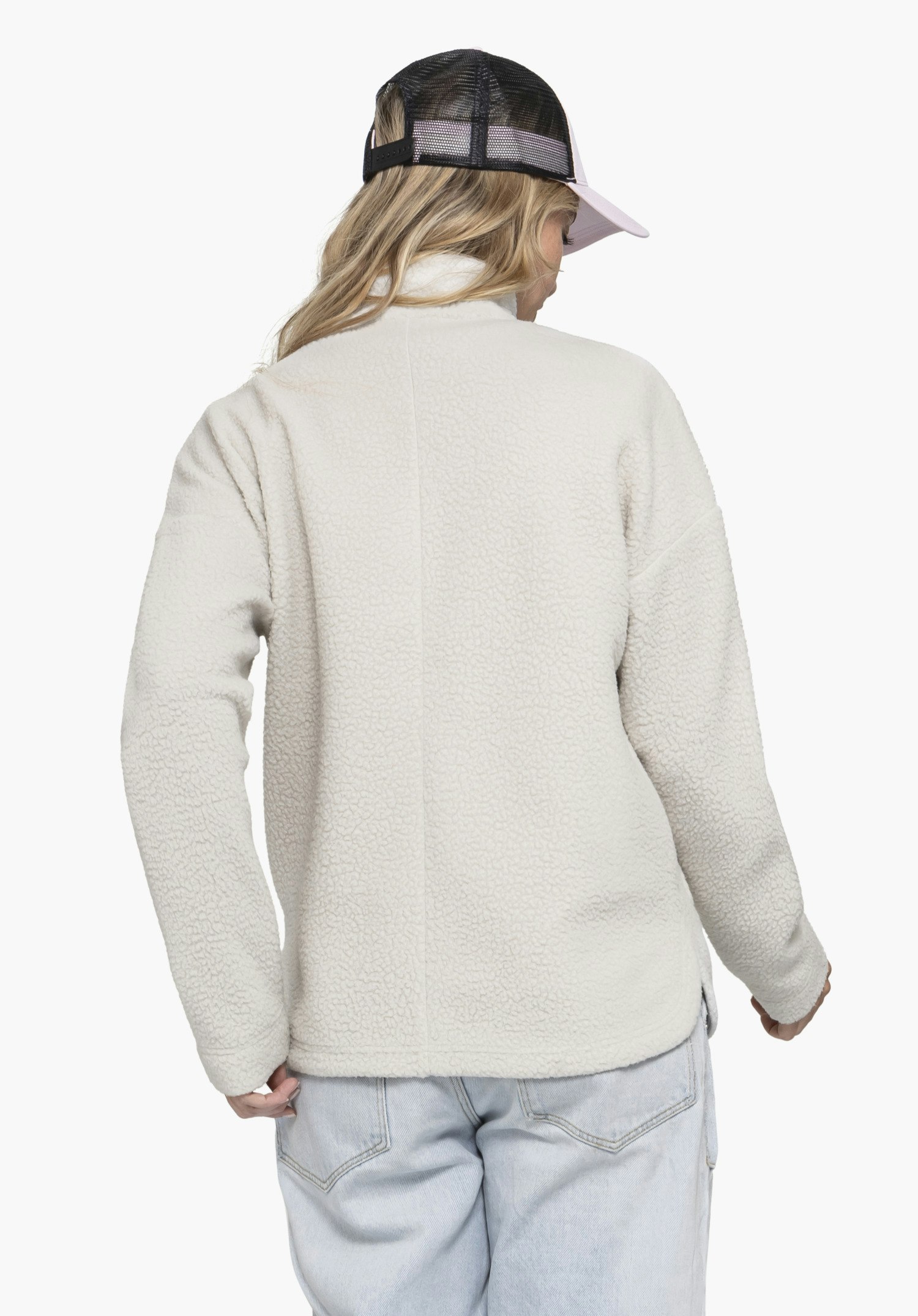 Cozy and warm Sherpa fleece jacket