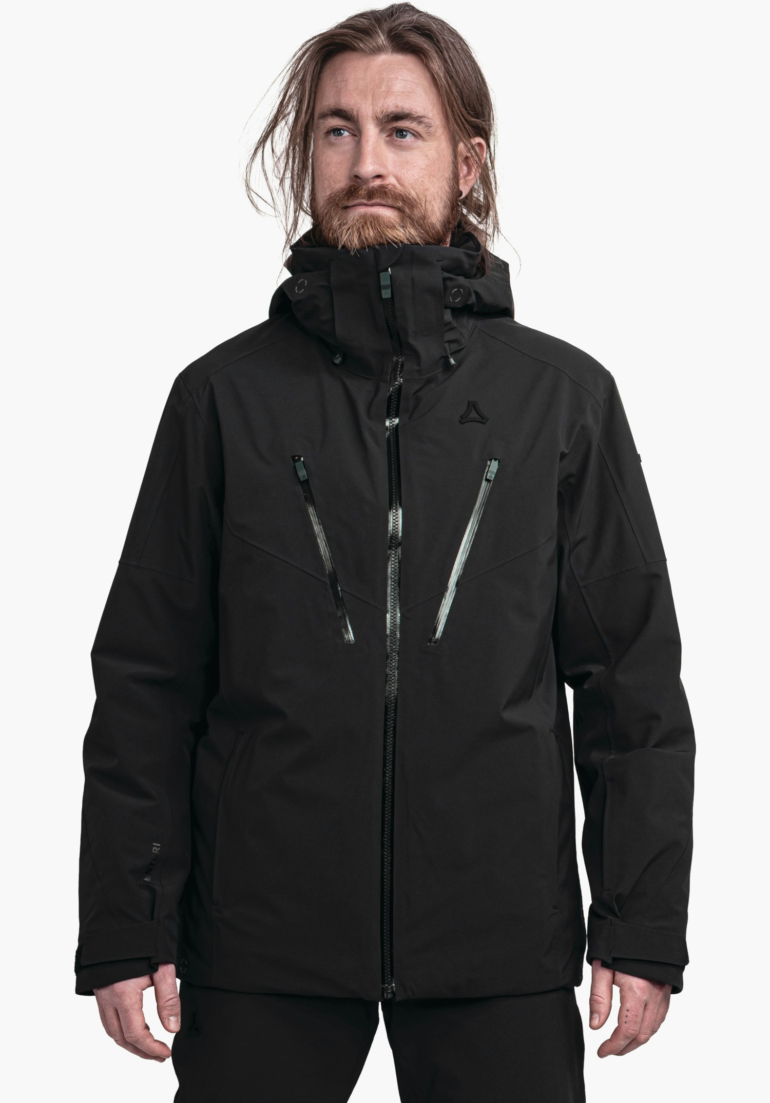 Modern performance ski jacket