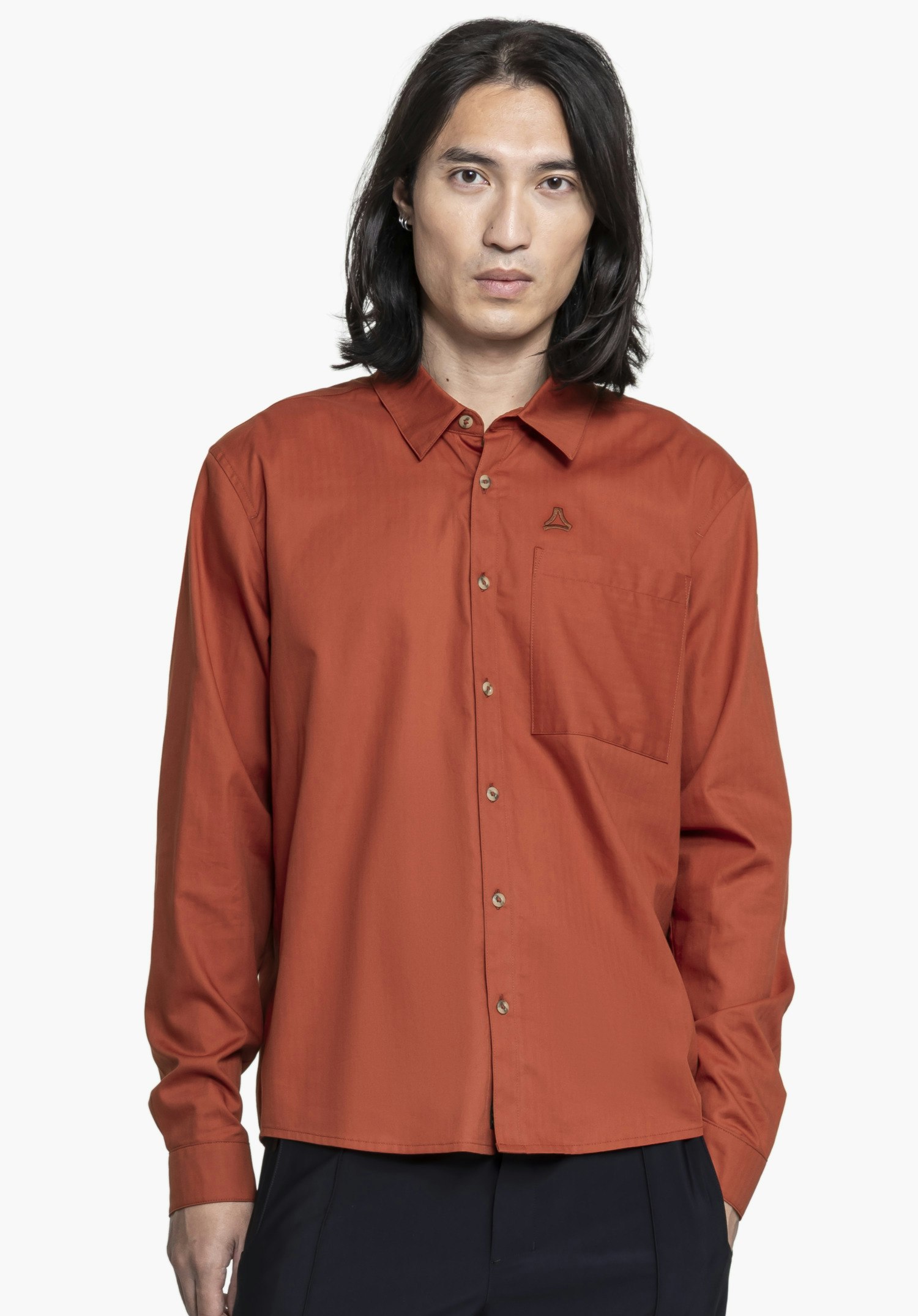 Summery long-sleeved shirt with UV protection