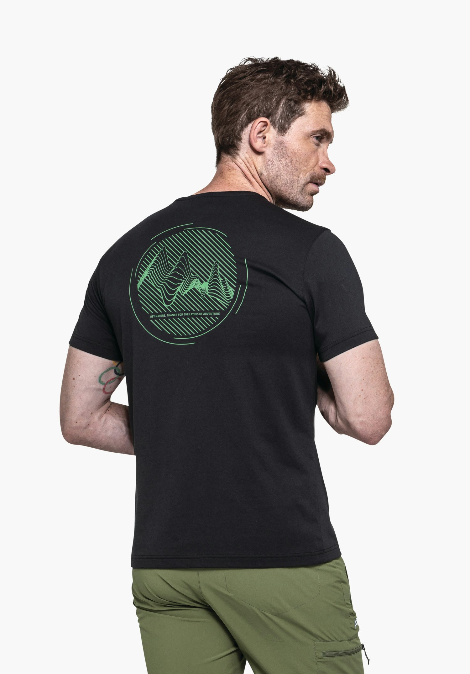 Breathable t shirt for hiking