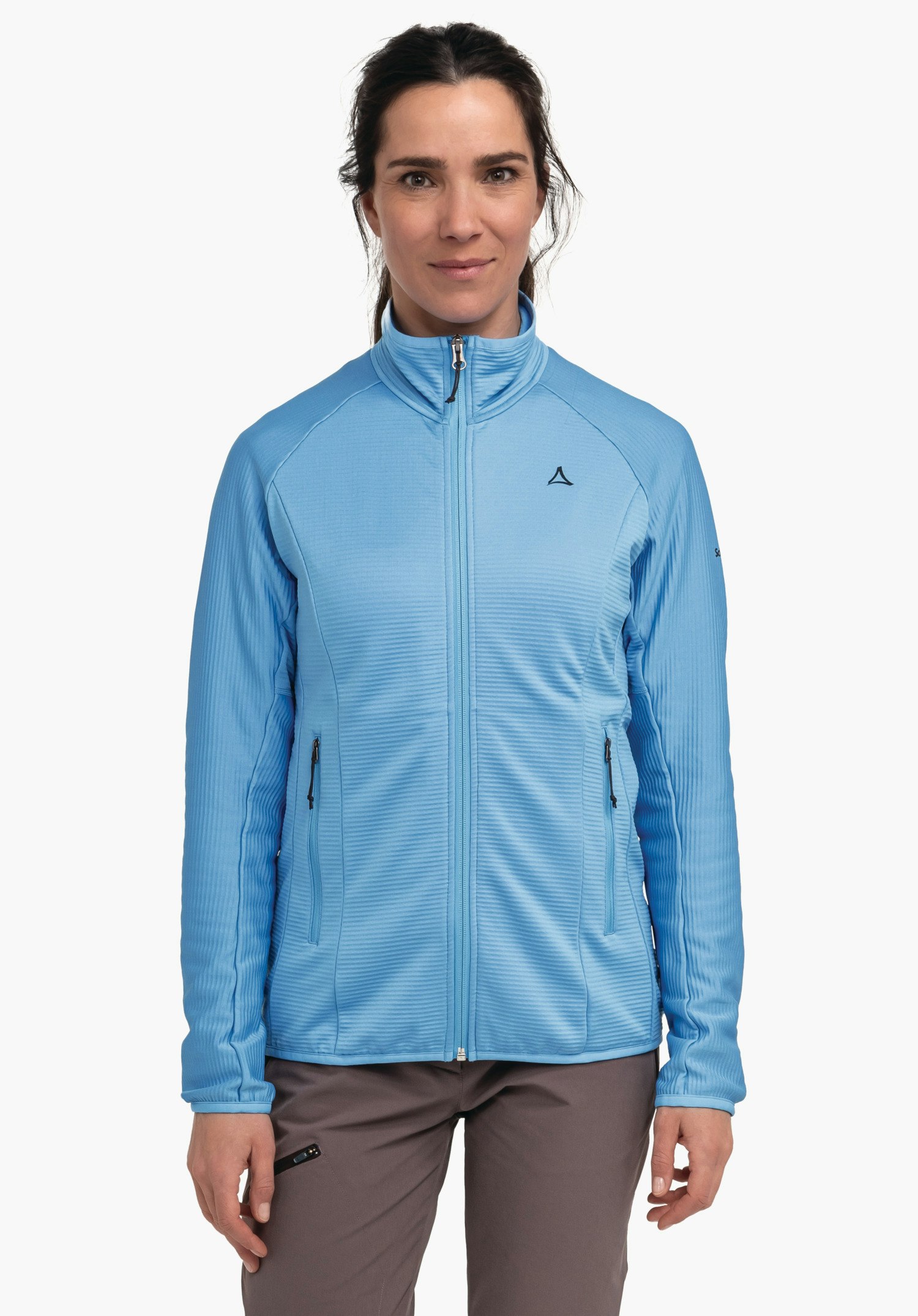 Fleece jacket for sporty hikes