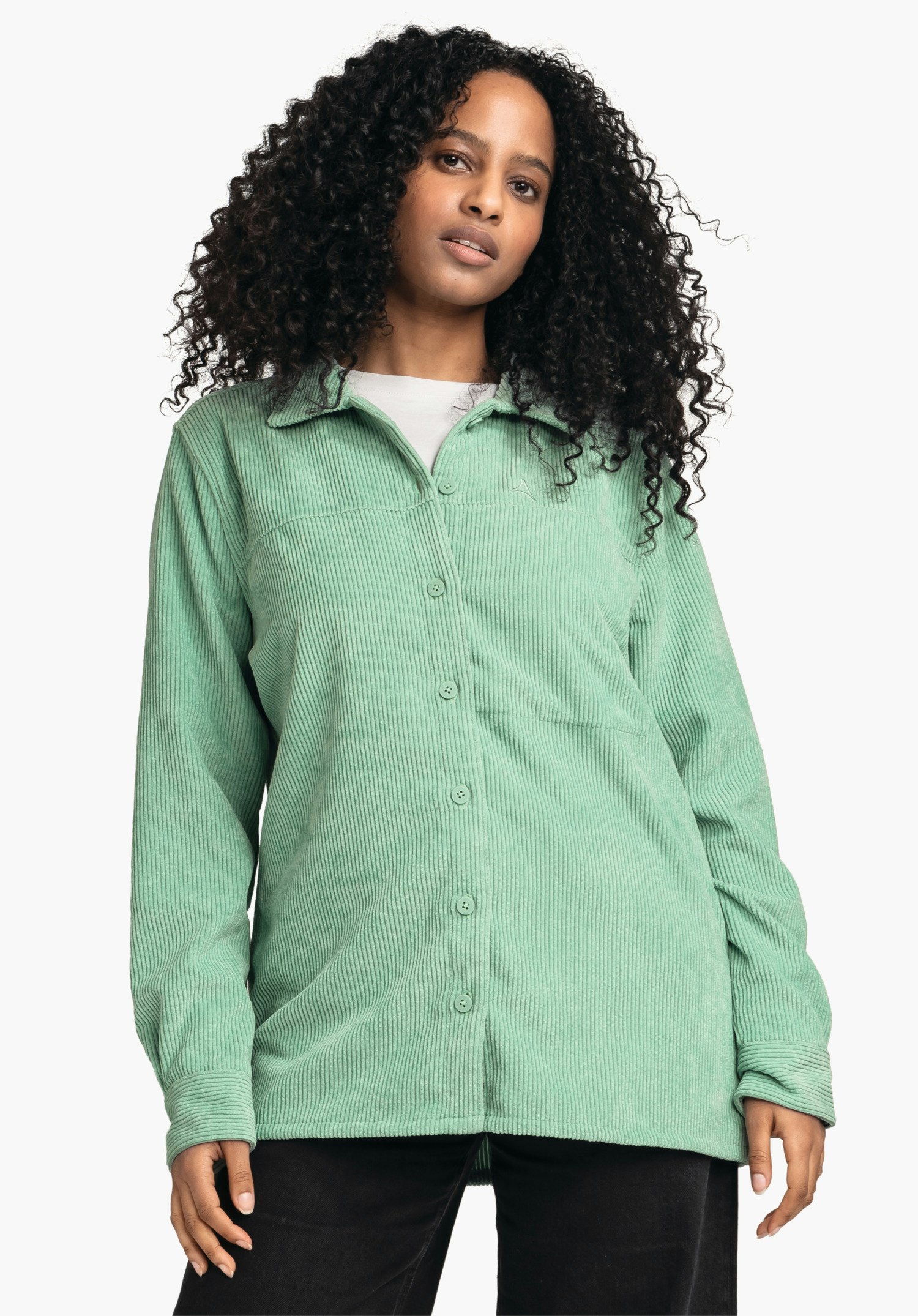 Soft corduroy overshirt